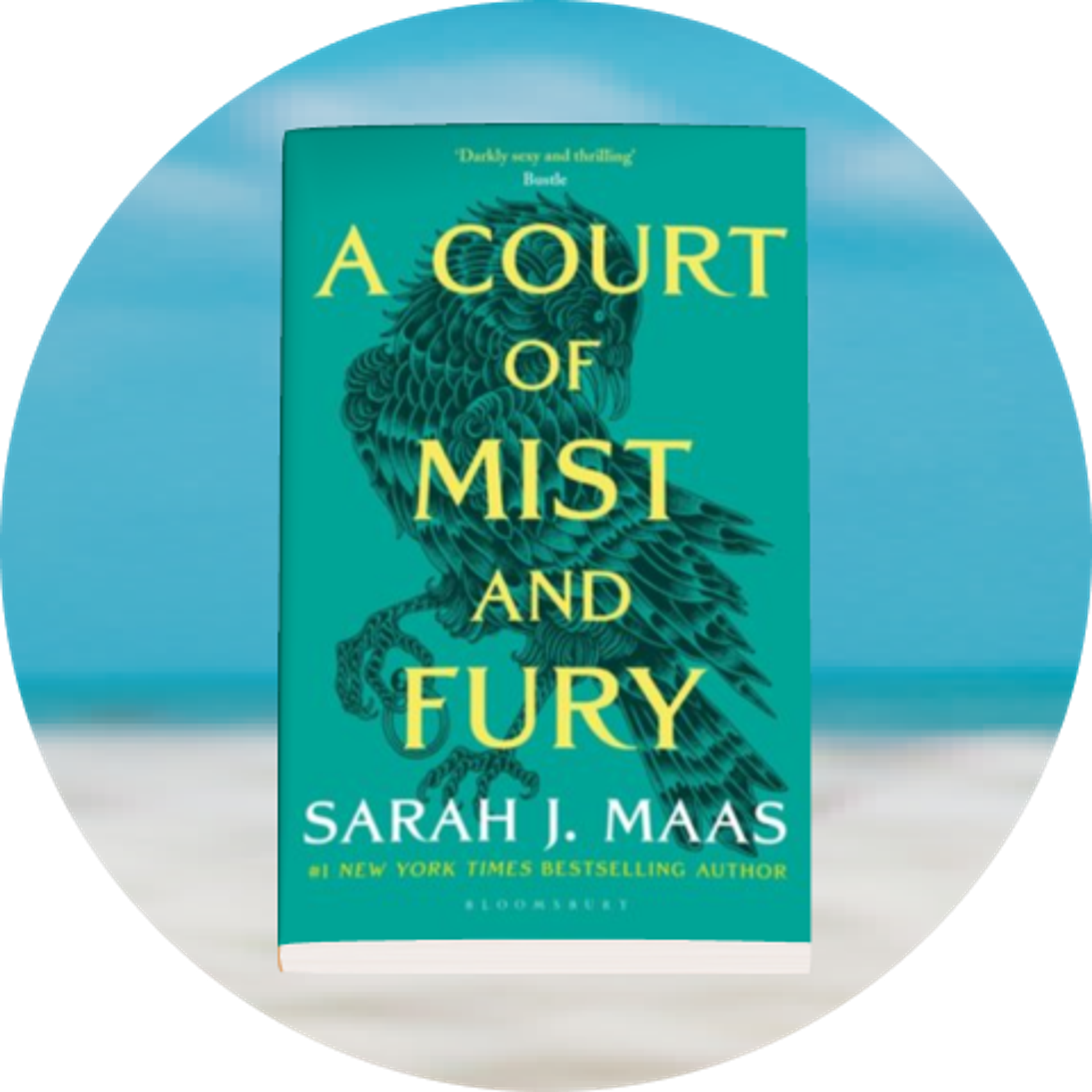 Cover av a court of mist and fury