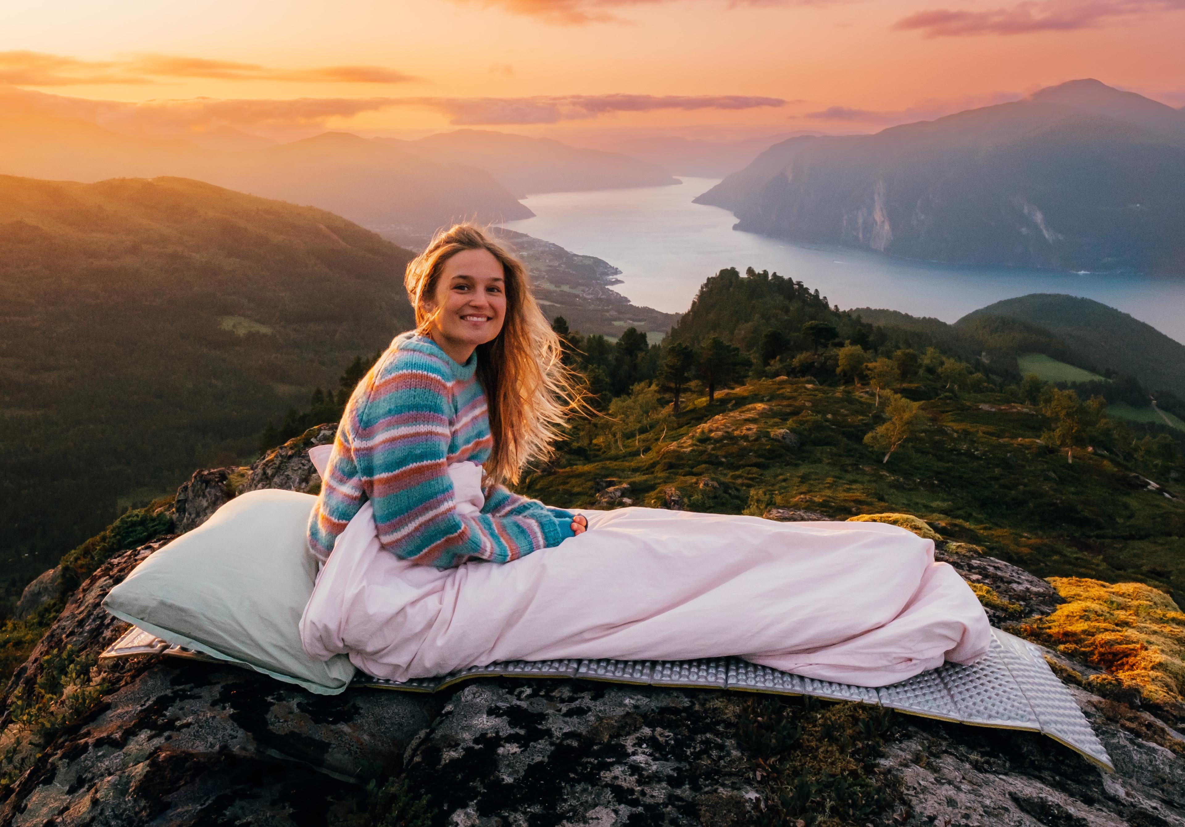 Helene Myhre Østervold har reist Norge på langs med lavbudsjett. 