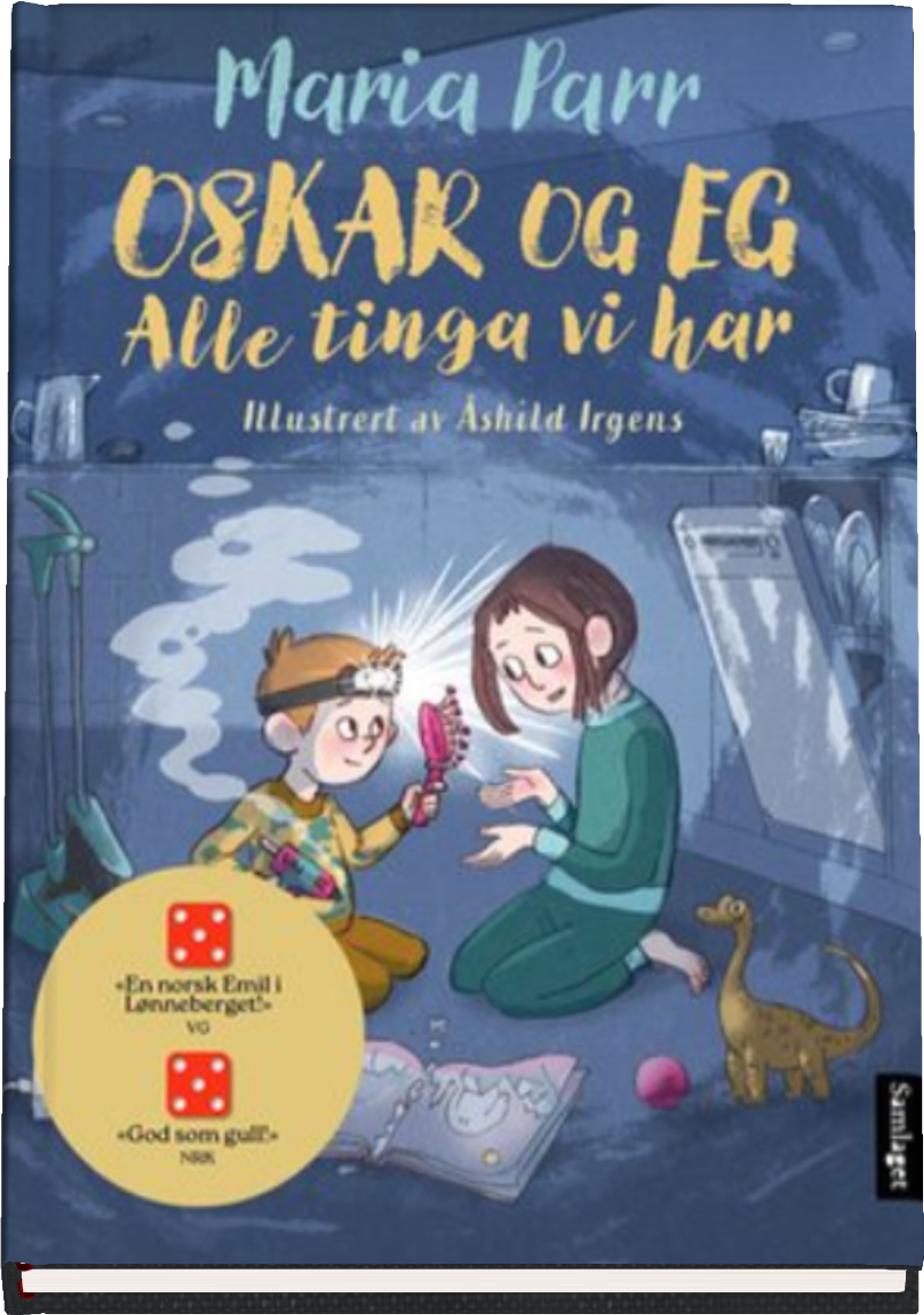 Bokomslag for "Oskar og eg av Maria Parr"