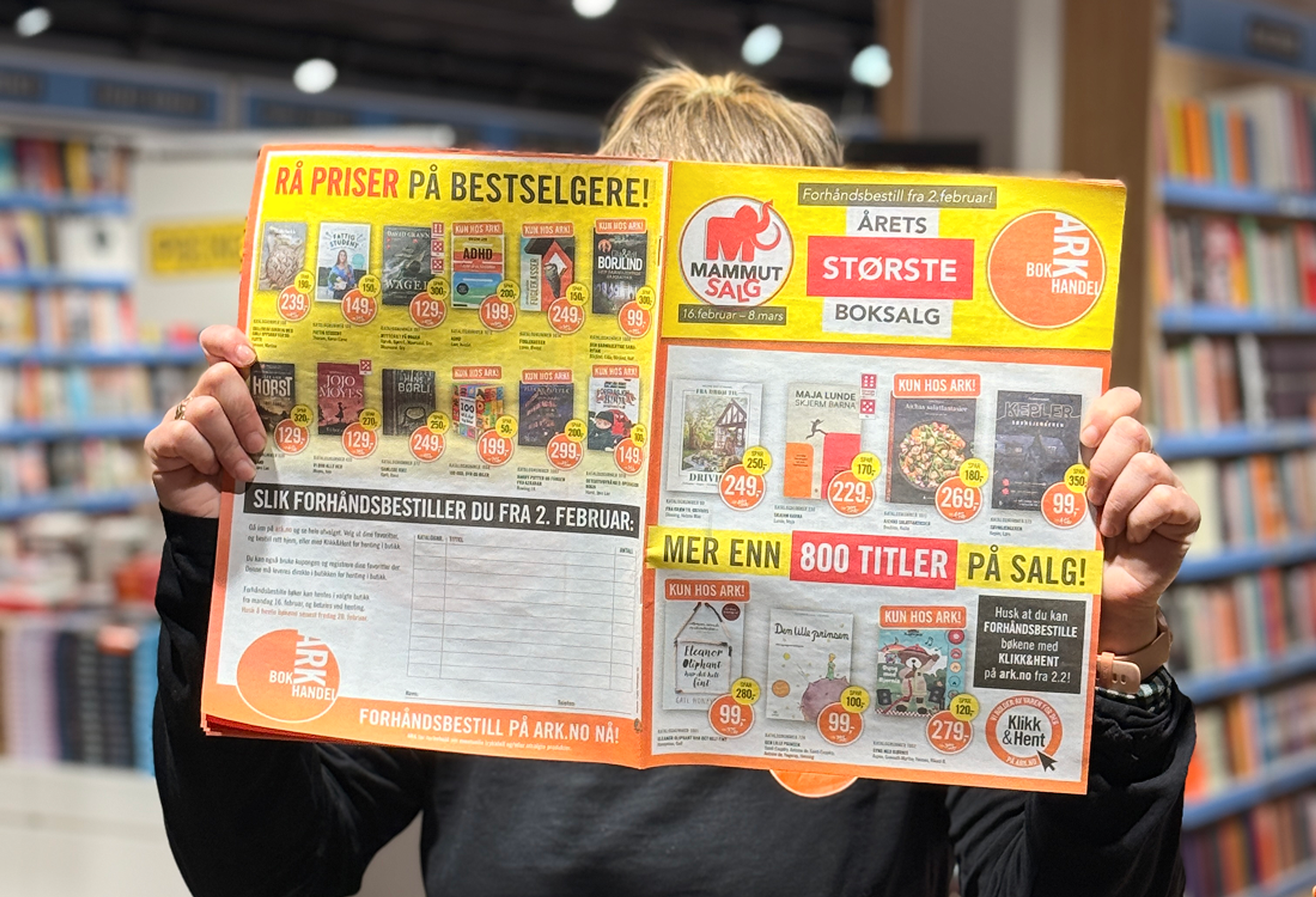 Mammutsalget 2026 går fra 16. februar til 8. mars