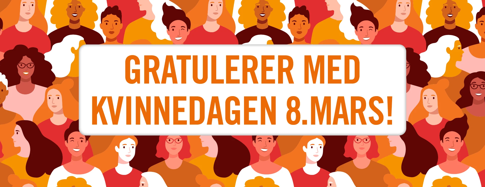 Banner kvinnedagen