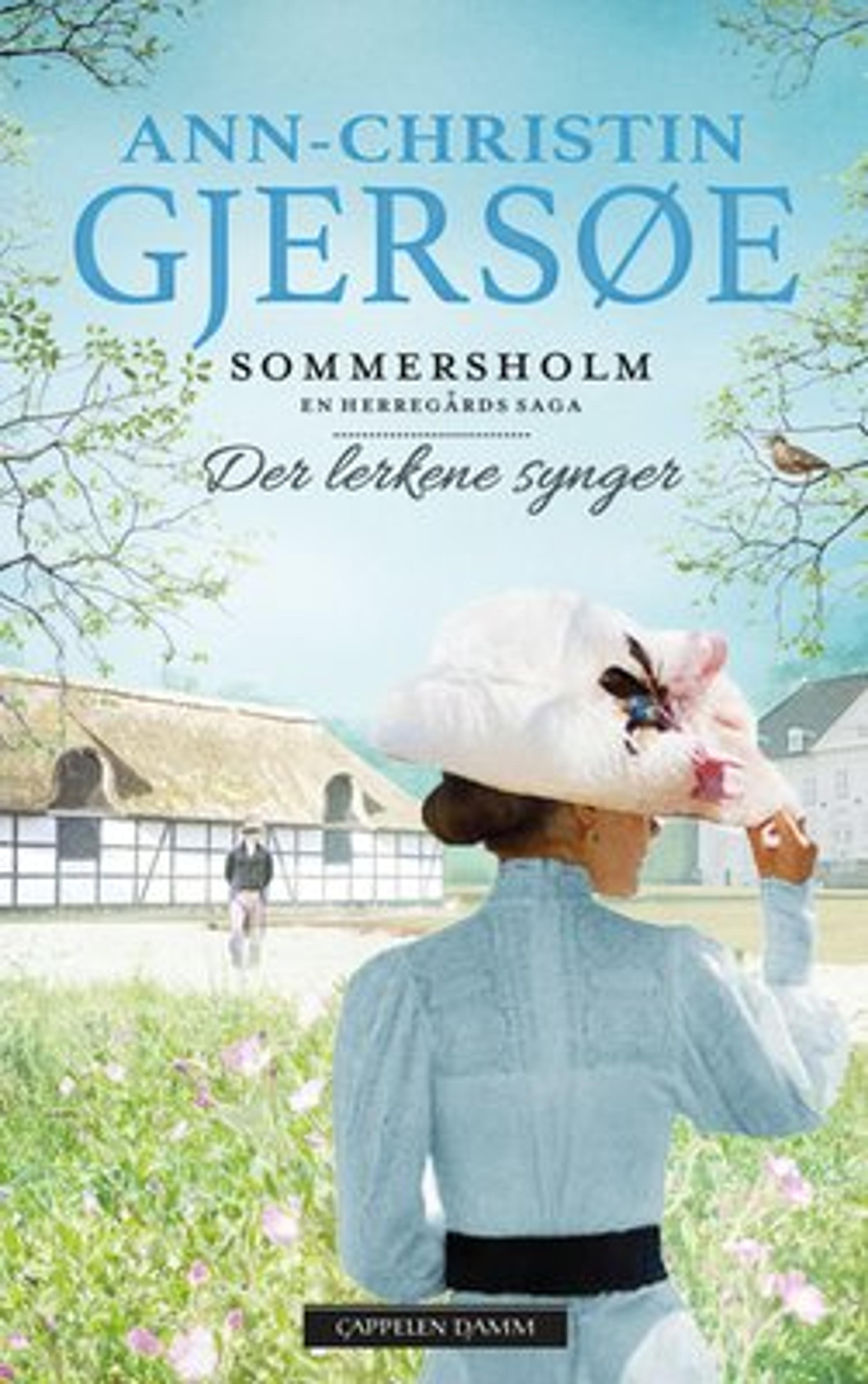 Bokomslag for "Der lerkene synger  av Ann-Christin Gjersøe "