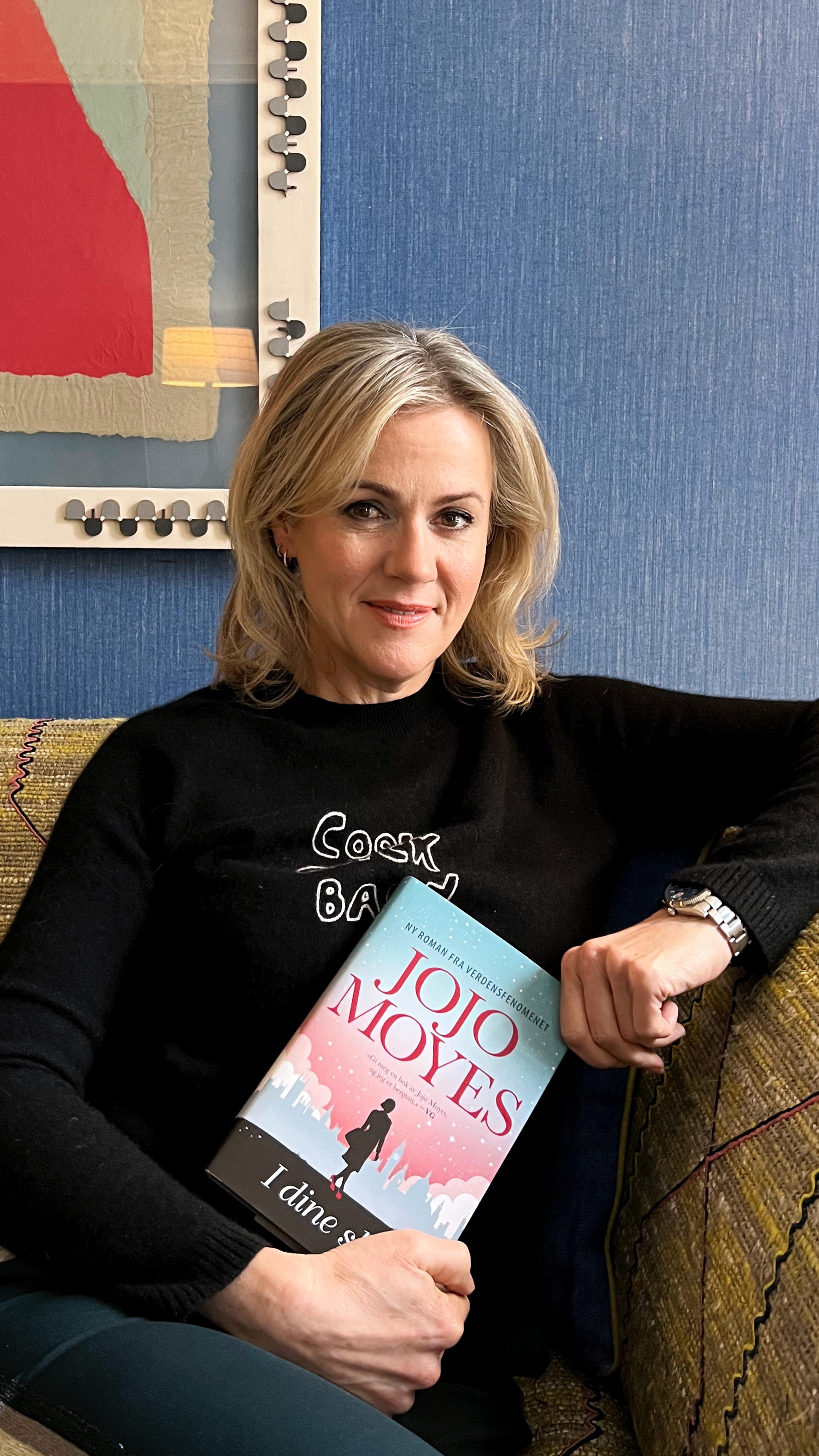 Jojo Moyes har solgt over 1,5 millioner bøker i Norge. Foto: André M. Nilsen