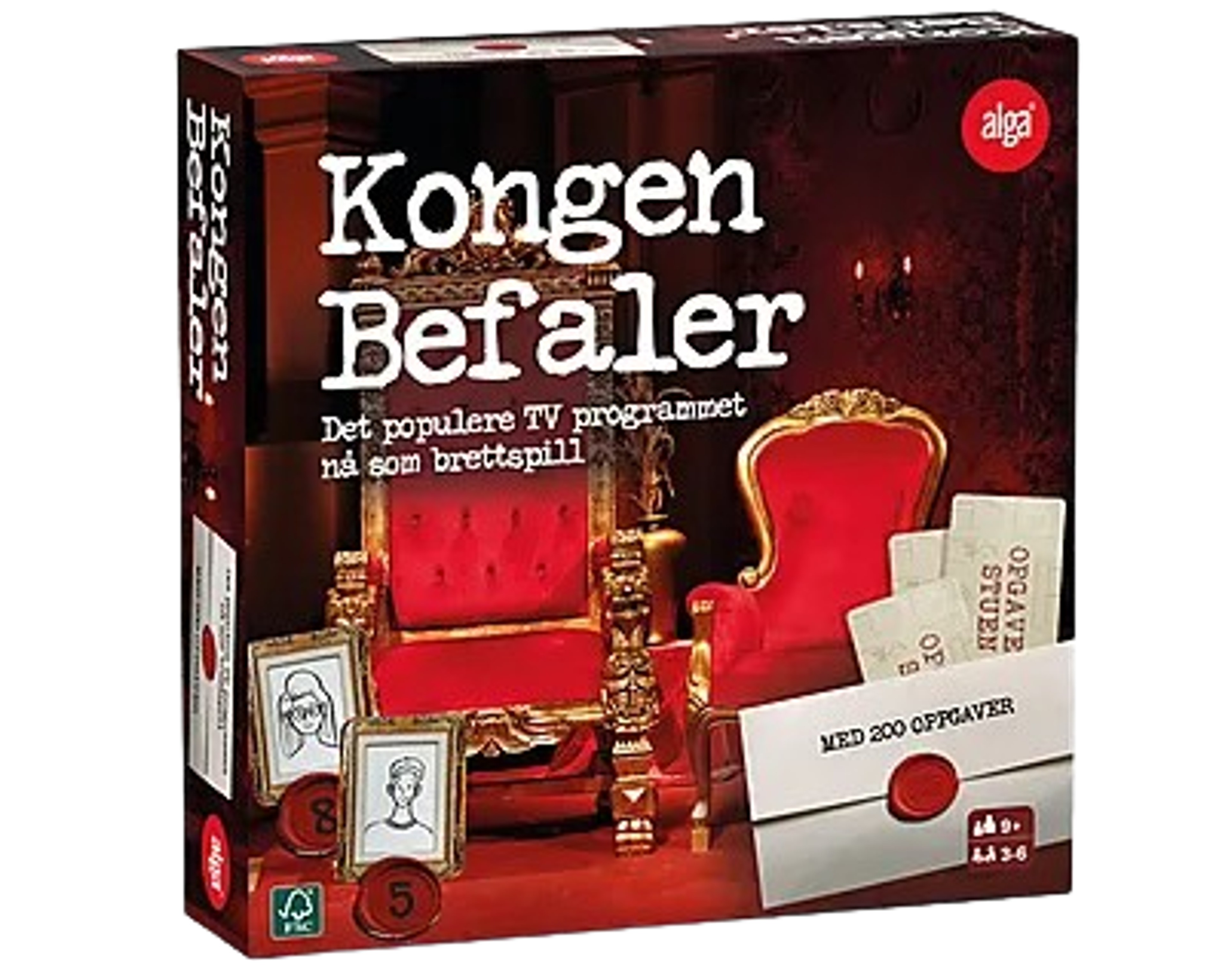 Bokomslag for "Kongen befaler"