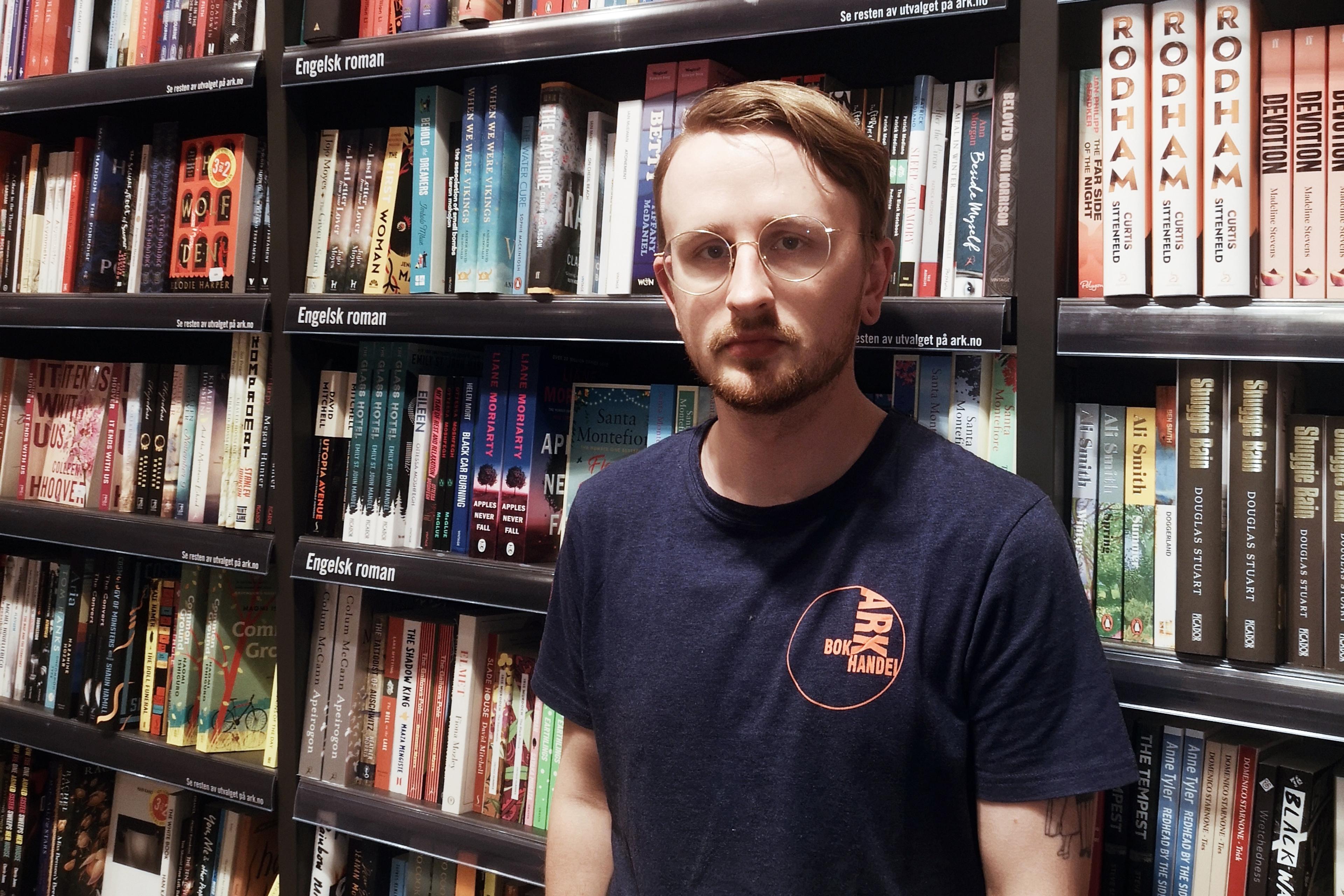 Marius Bangor er butikksjef ved ARK Fornebu S. Her er hans beste lesetips for seg som enten er med i en lesesirkel, eller som drømmer om å starte en. 