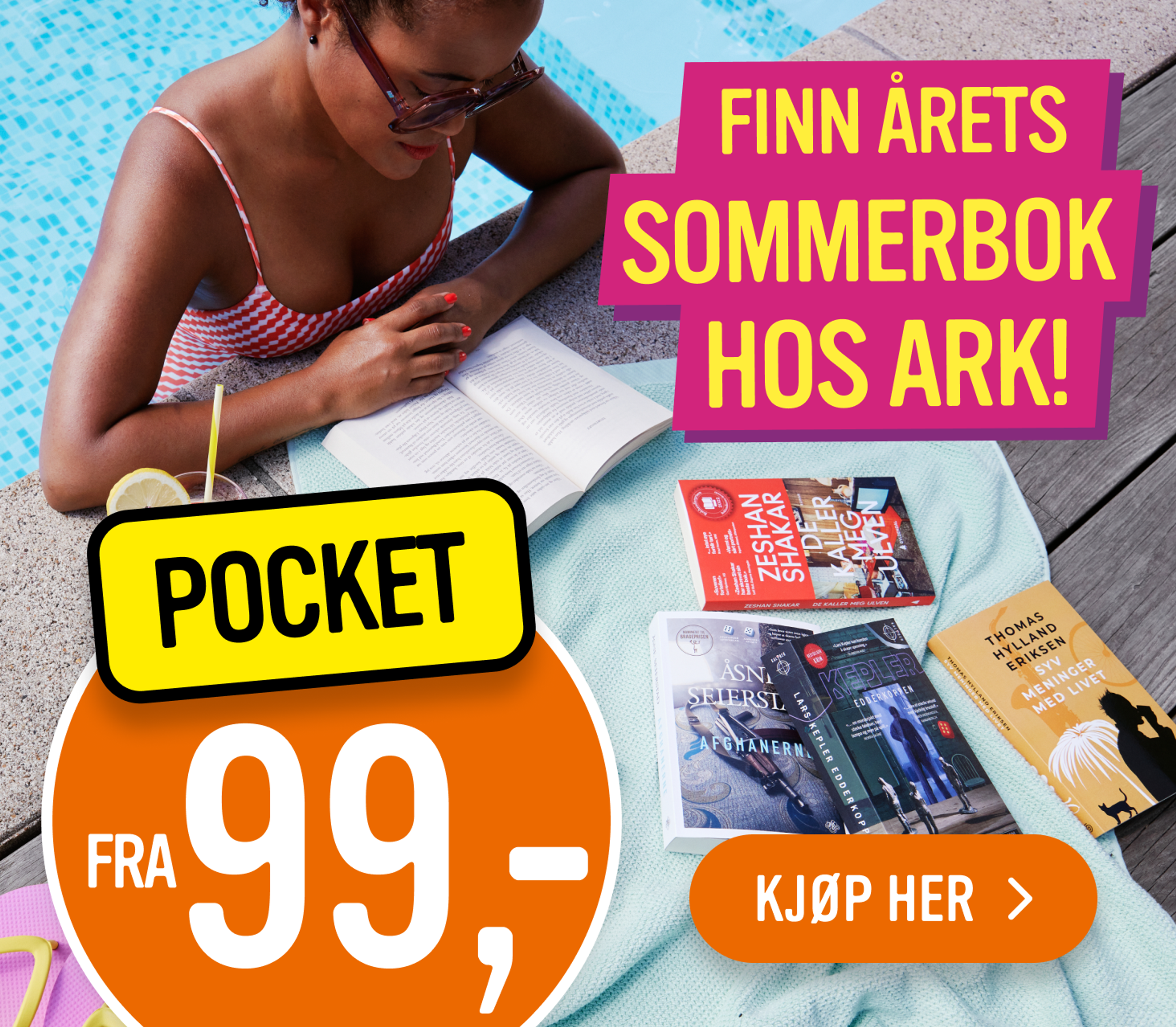 Finn årets sommerbok hos ARK