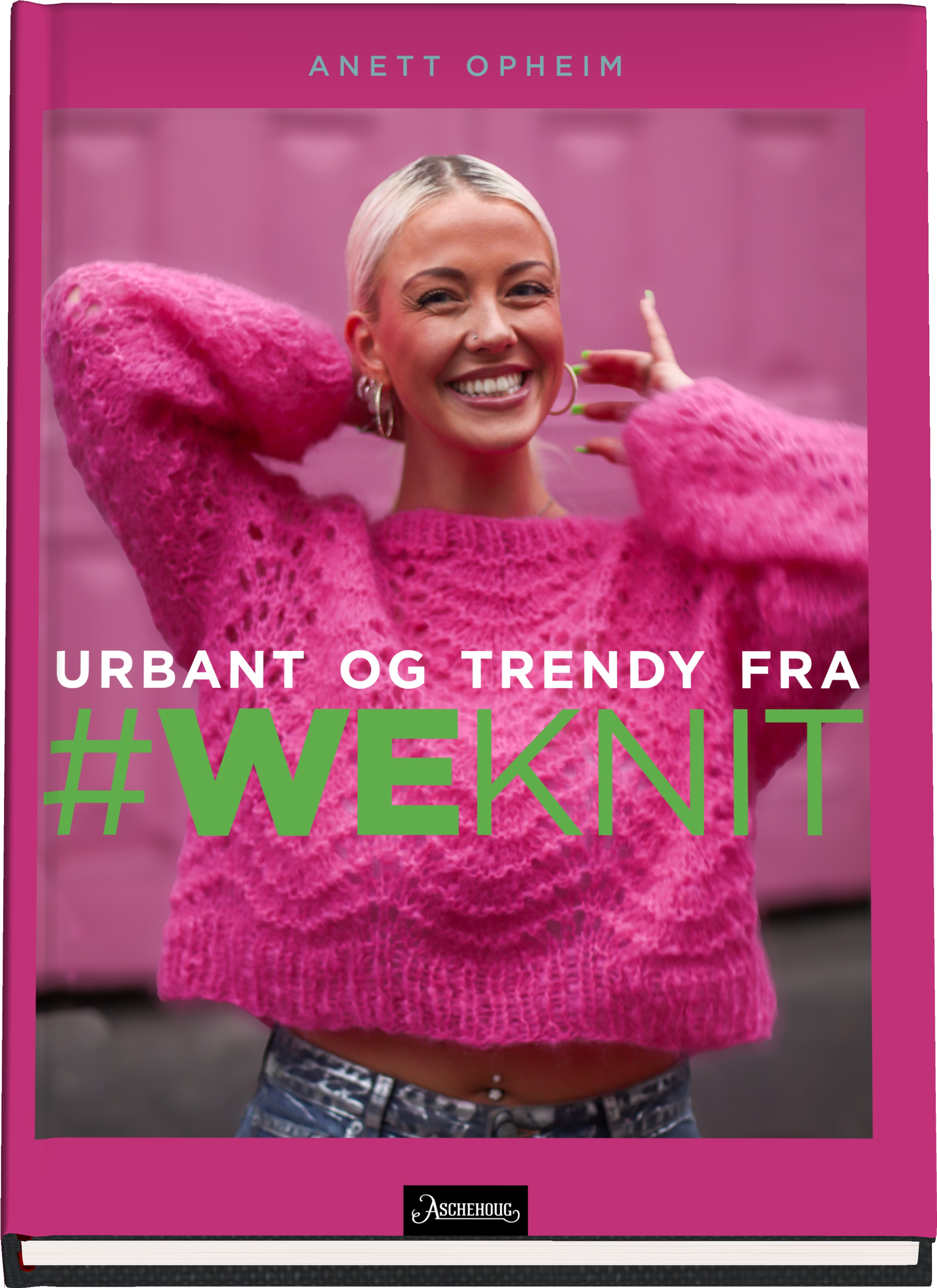 Bokomslag for "Urbant og trendy fra #weknit av Anett Opheim"