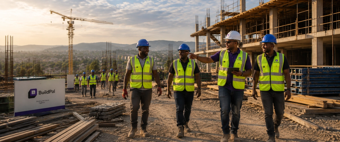 A contractor reviewing a verified crew on a Buildpal site