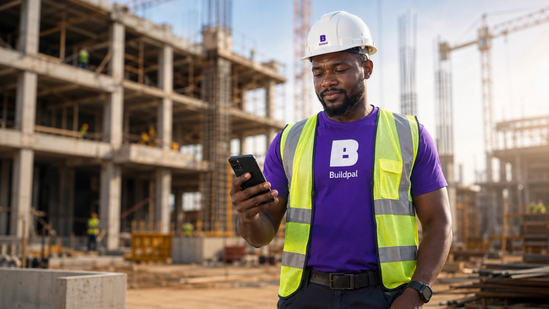 A verified construction worker on site