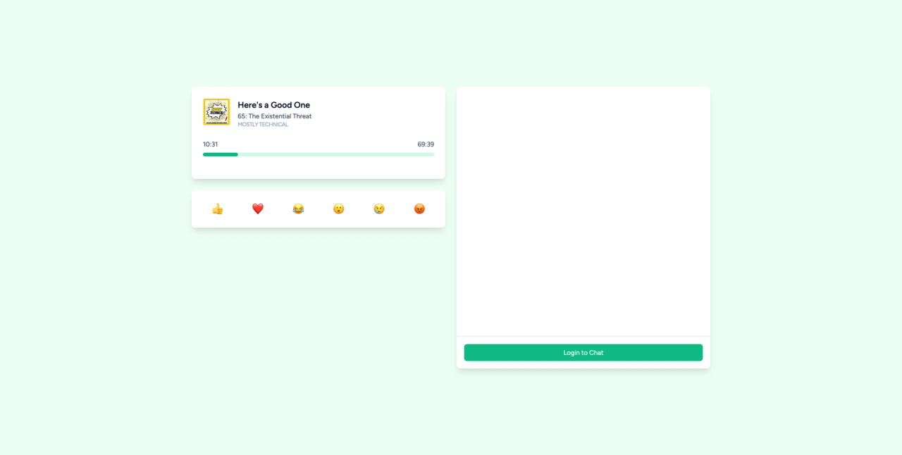 Image of the chat room
