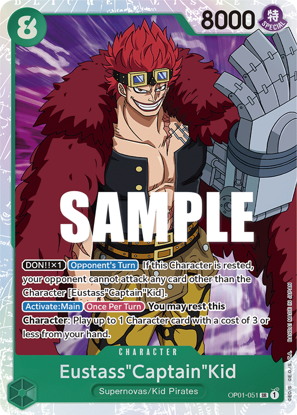 [OP01-051] Eustass "Captain" Kid