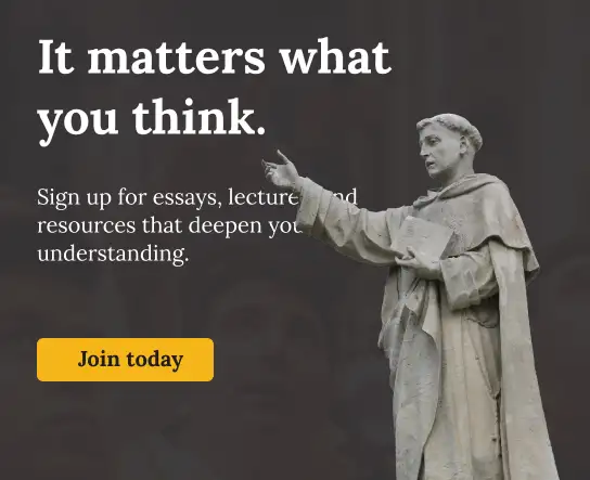 An image from the Thomistic Institute website