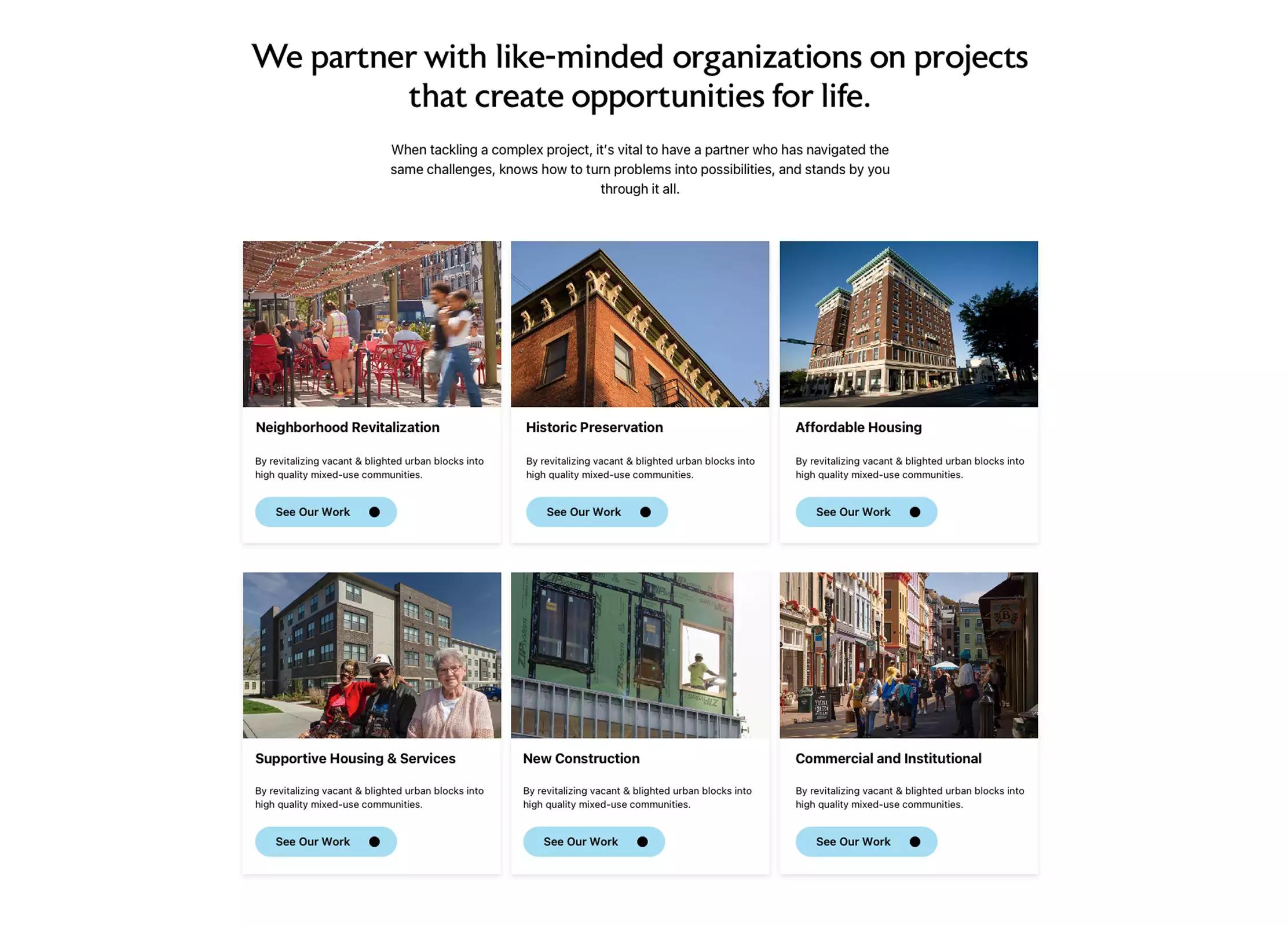 different images of living facilities