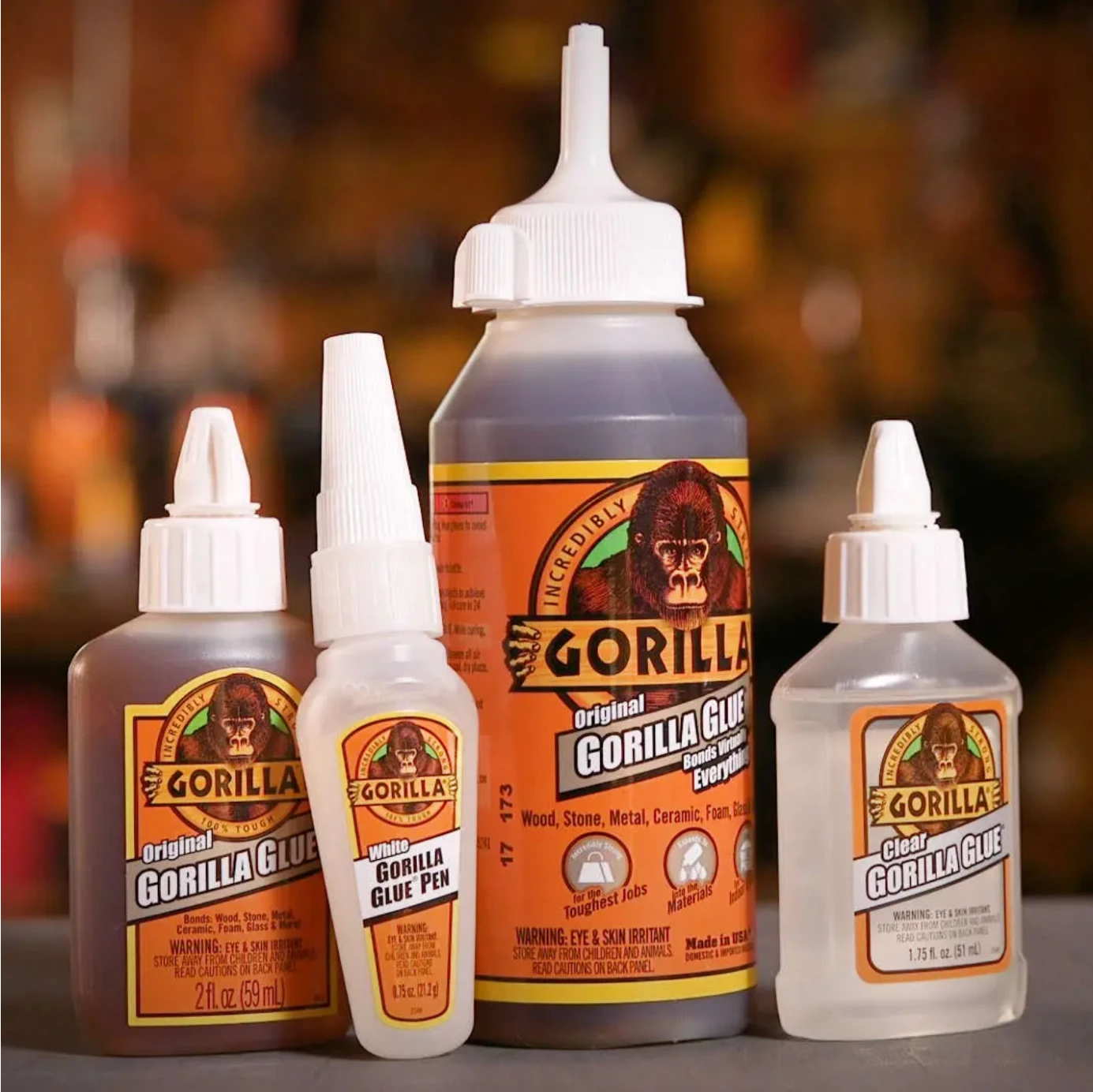 Gorilla Glue Website Page Example