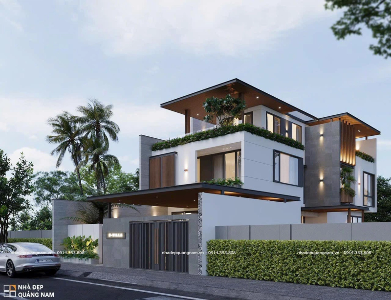 DT Villa - Biệt thự hiện đại hoà quyện cùng thiên nhiên