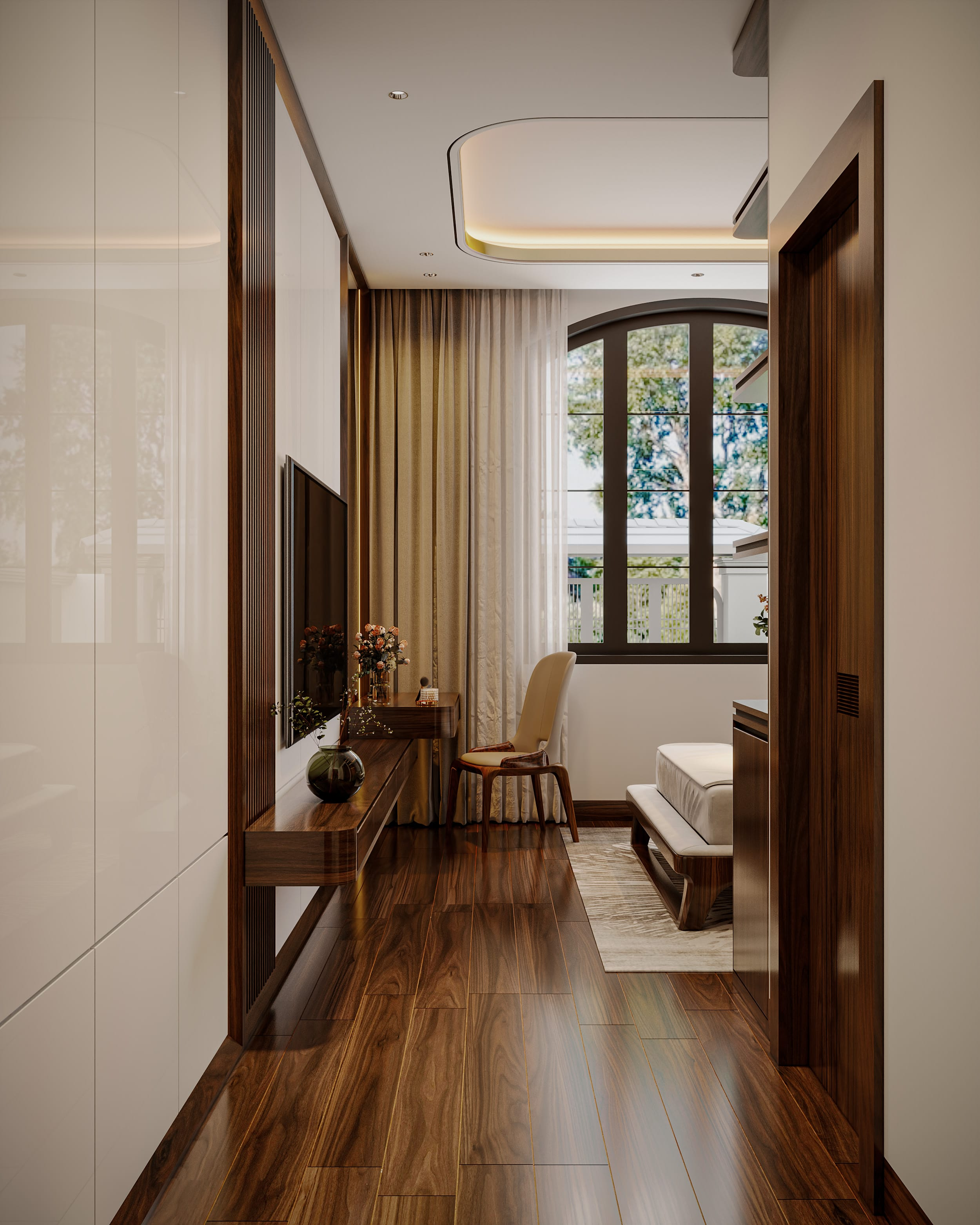 AT HOUSE - Mẫu nhà phố hiện đại 2 tầng 13x35m 