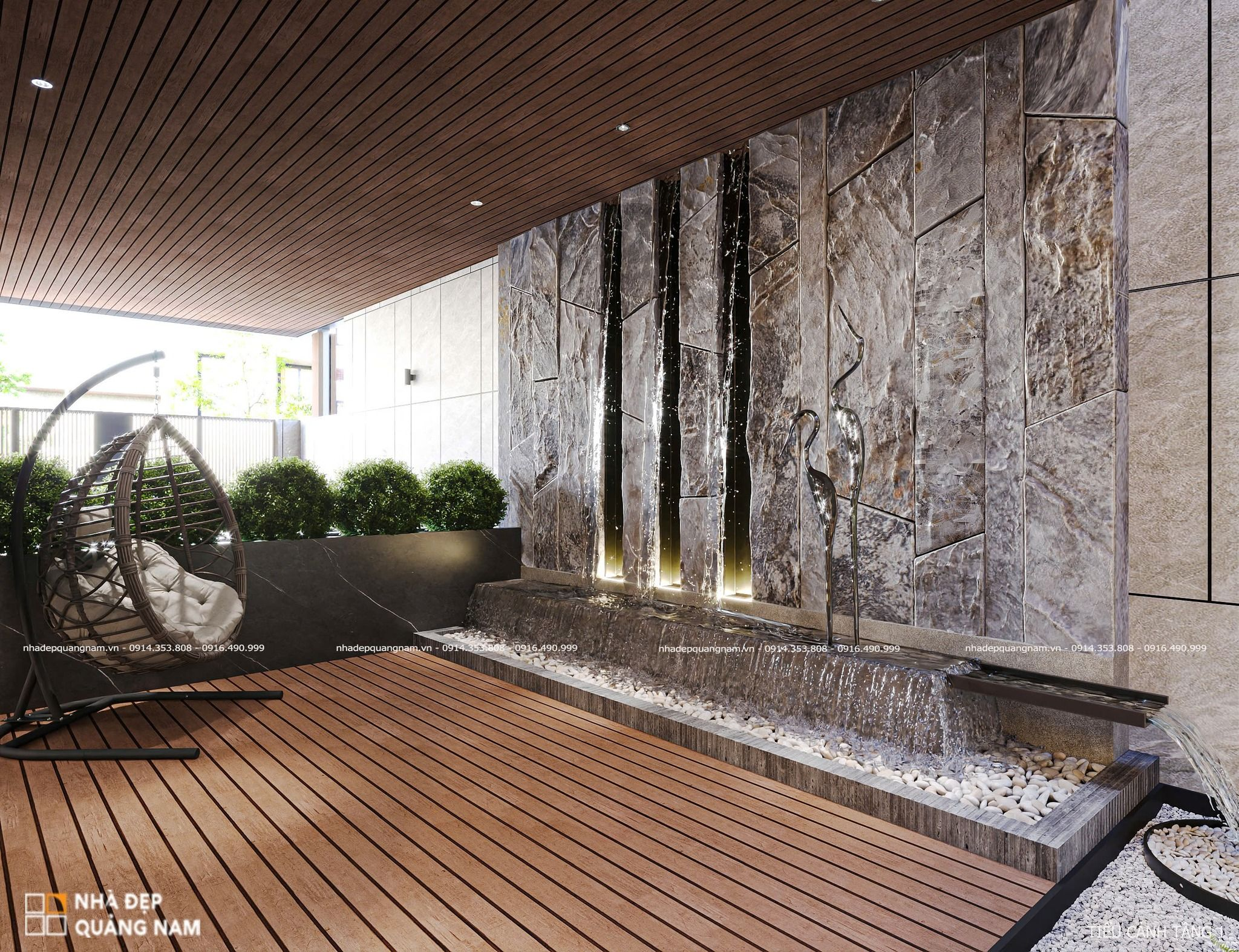 QH Villa - Kiến trúc hiện đại 200m2 luxury mang đậm dấu ấn cá nhân