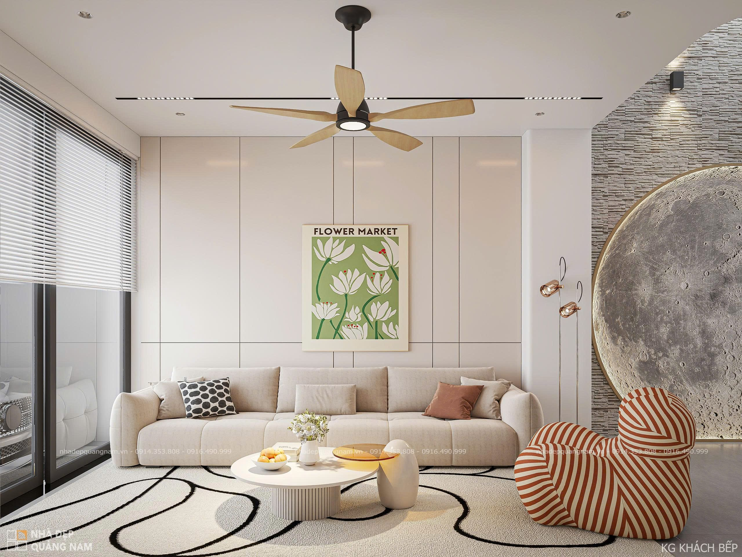 LC HOUSE - Nhà phố hiện đại tại Đà Nẵng cùng bo cong độc đáo
