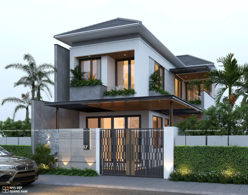 HN House - Không gian sống tiện nghi trên lô đất 8x16.6m