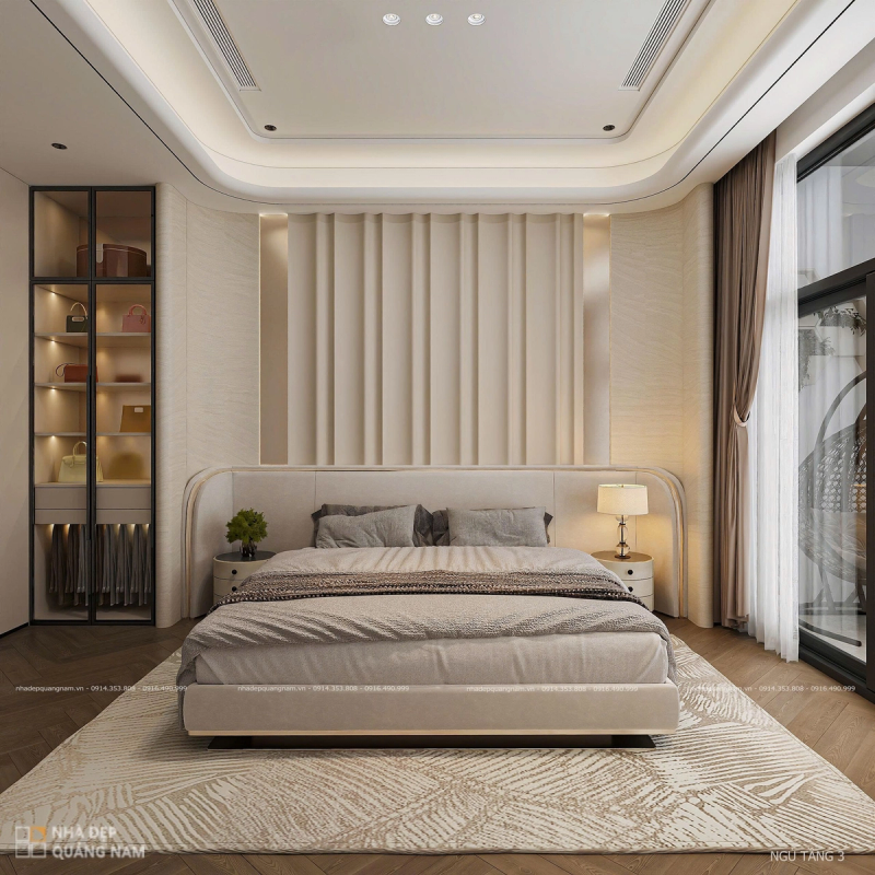 NHÀ ĐẸP QUẢNG NAM| Phòng ngủ LA House