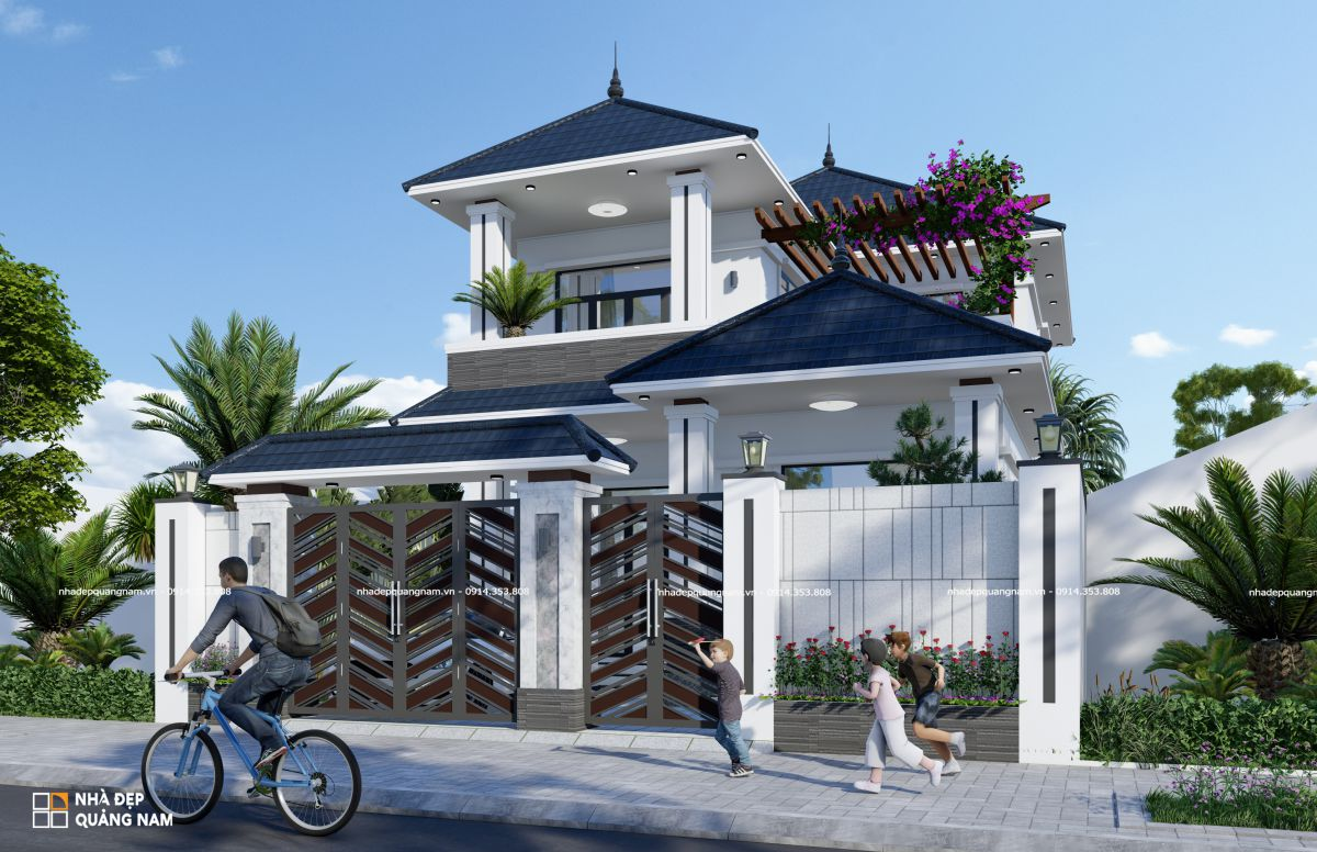 Thi công nhà trọn gói Hội An tại nhà đẹp Quảng Nam