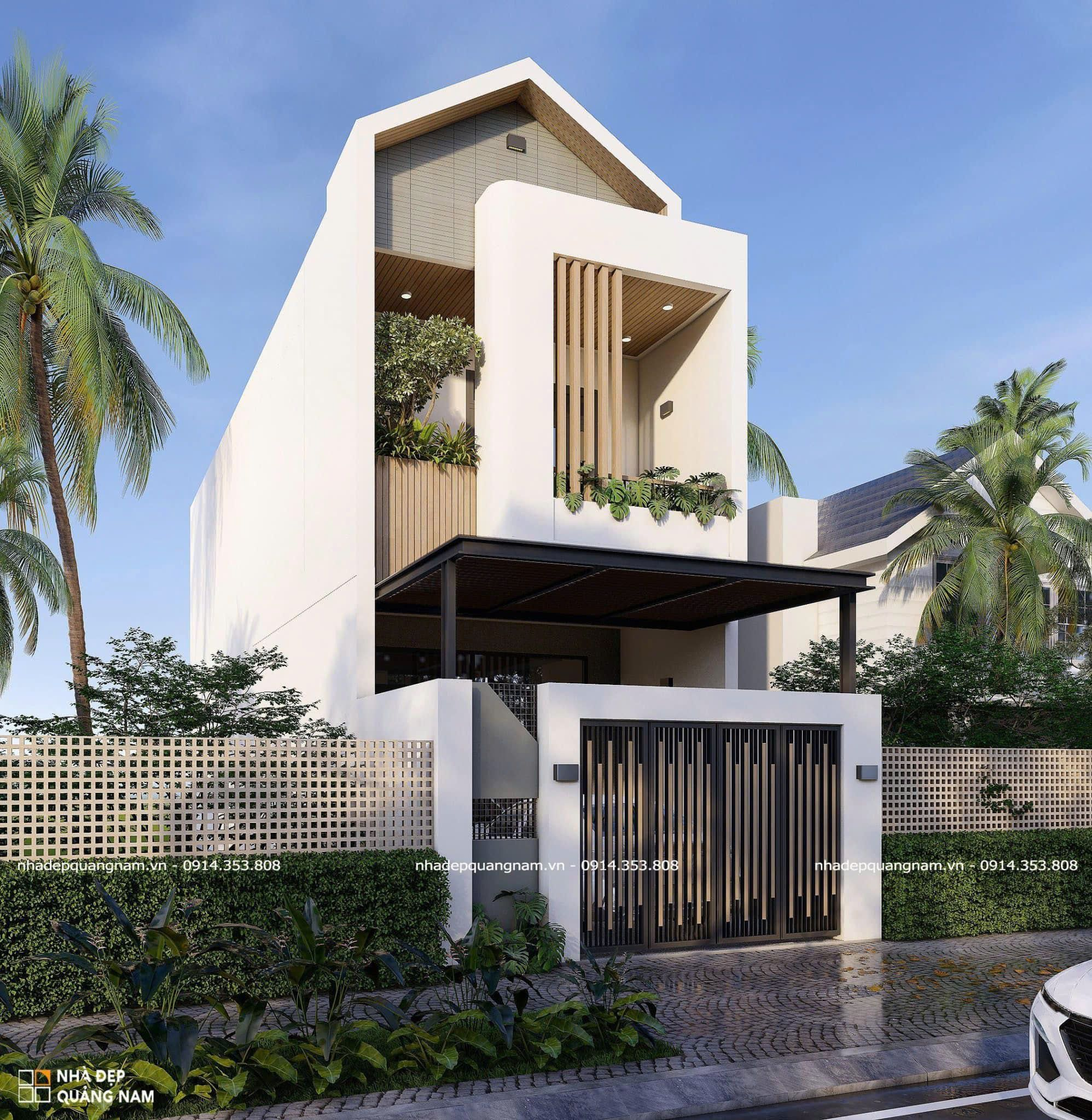 NHÀ ĐẸP QUẢNG NAM| Mặt tiền độc đáo Dung House