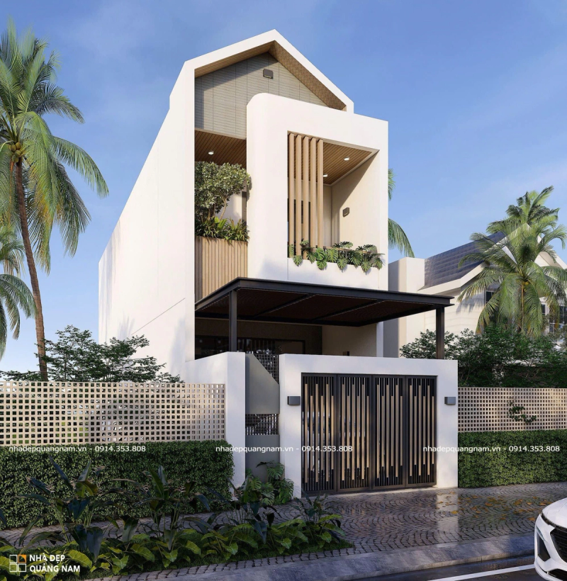 NHÀ ĐẸP QUẢNG NAM| Mặt tiền độc đáo Dung House