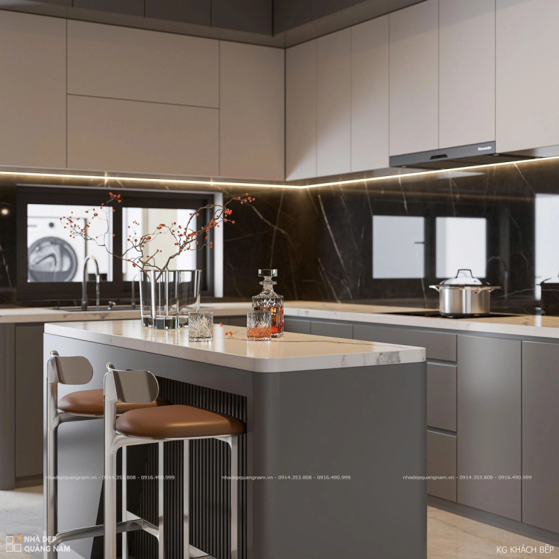 NĐQN | Phòng bếp ăn D House