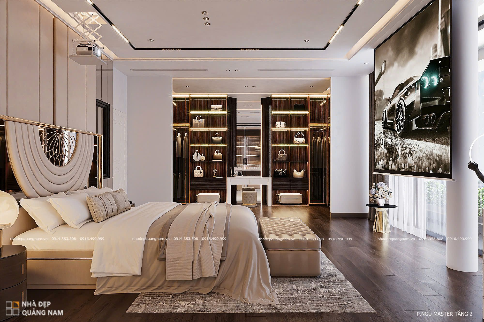 QH Villa - Kiến trúc hiện đại 200m2 luxury mang đậm dấu ấn cá nhân