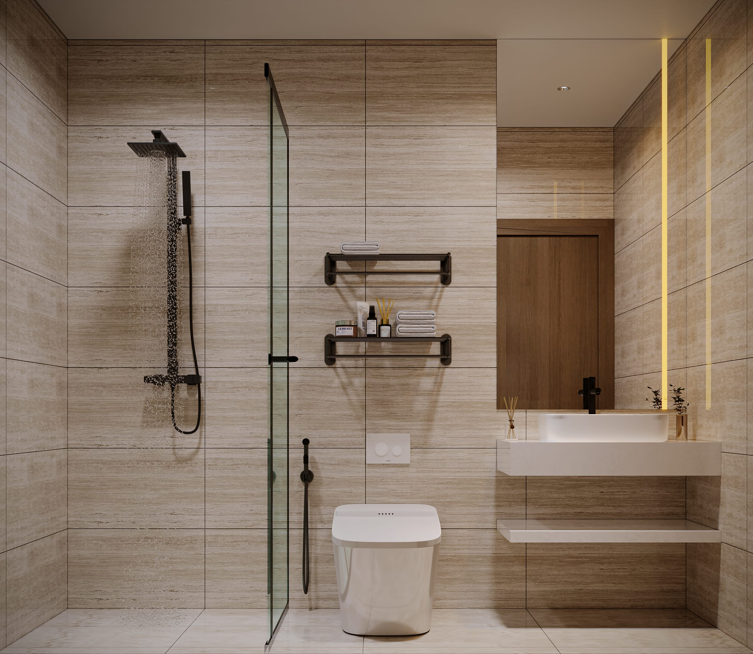 AT HOUSE - Mẫu nhà phố hiện đại 2 tầng 13x35m 