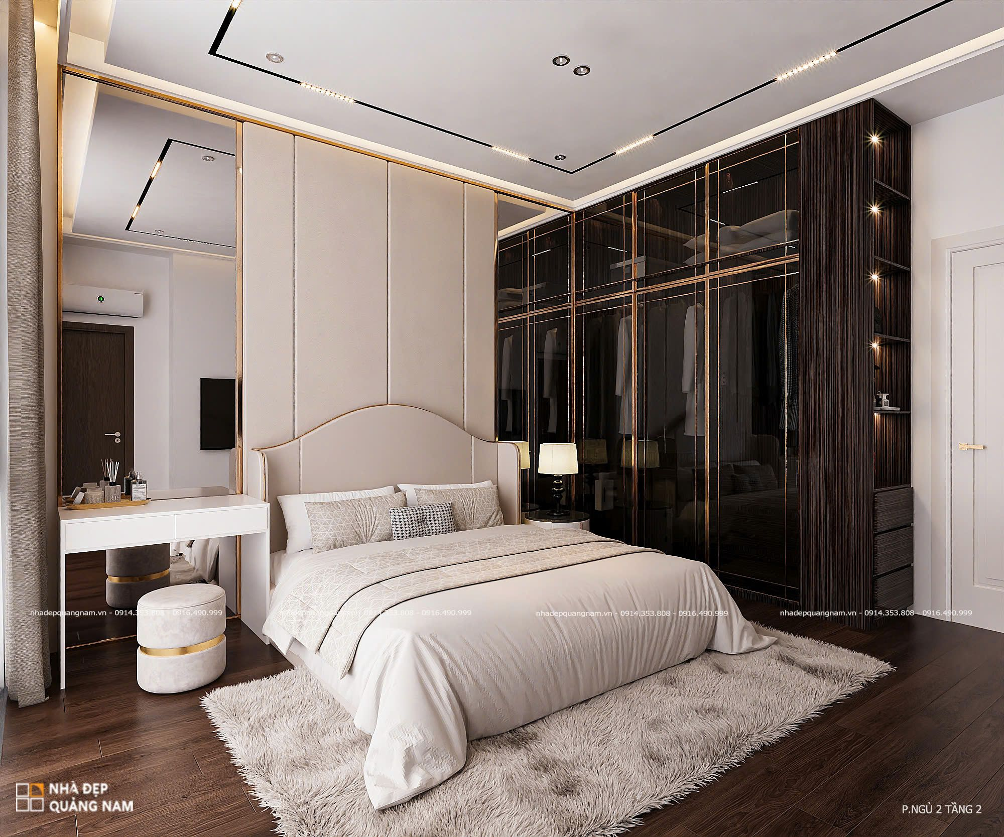 QH Villa - Kiến trúc hiện đại 200m2 luxury mang đậm dấu ấn cá nhân