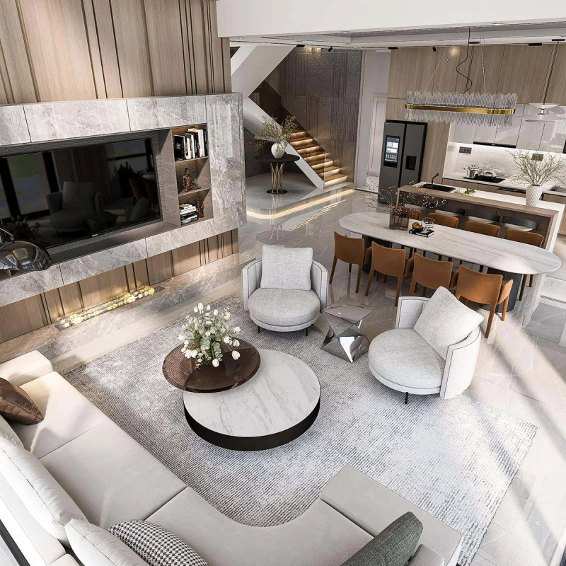 Q Villa - Biệt thự hiện đại đậm chất Châu Âu 