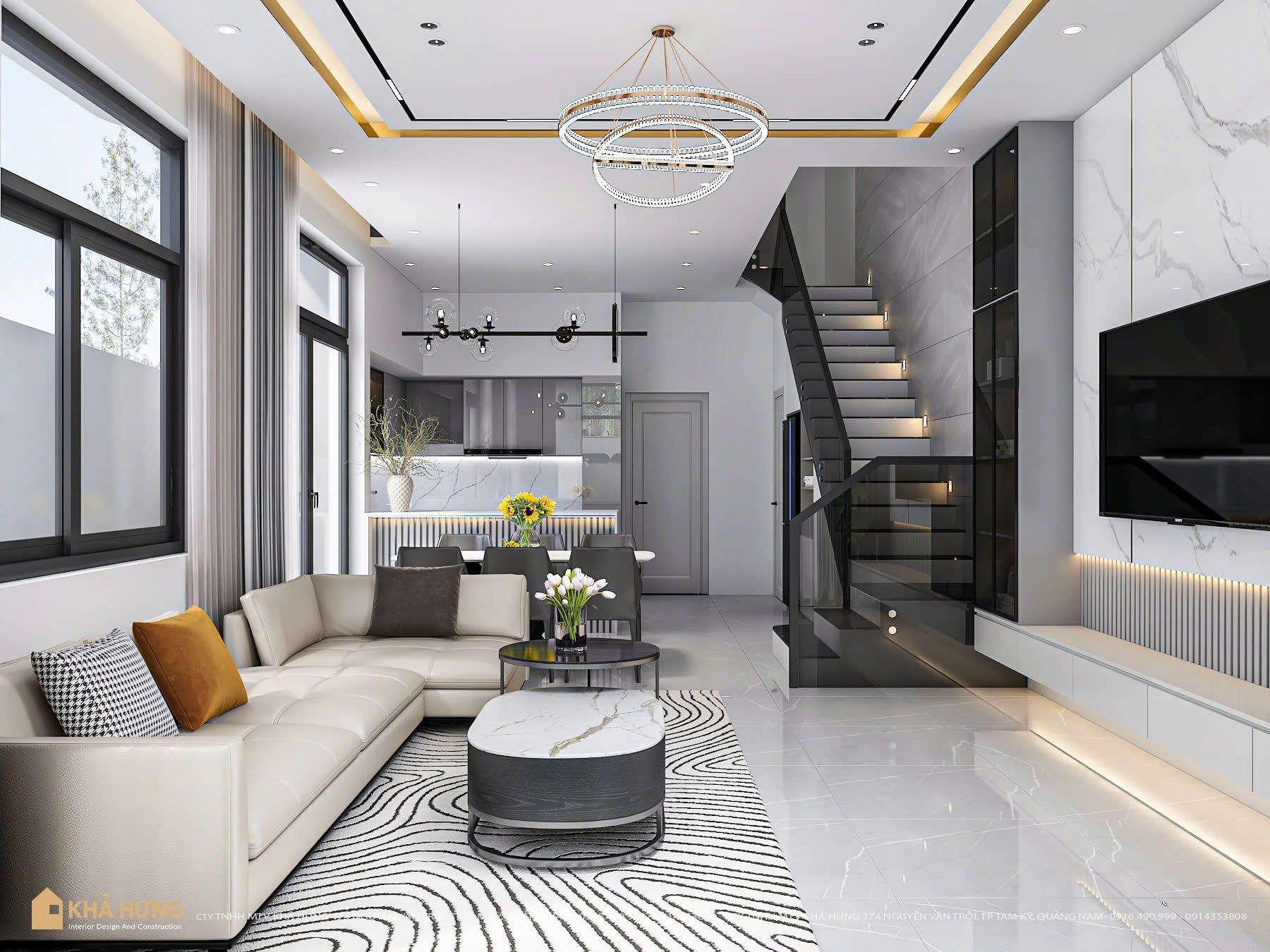 NĐQN | Phòng khách T2 House