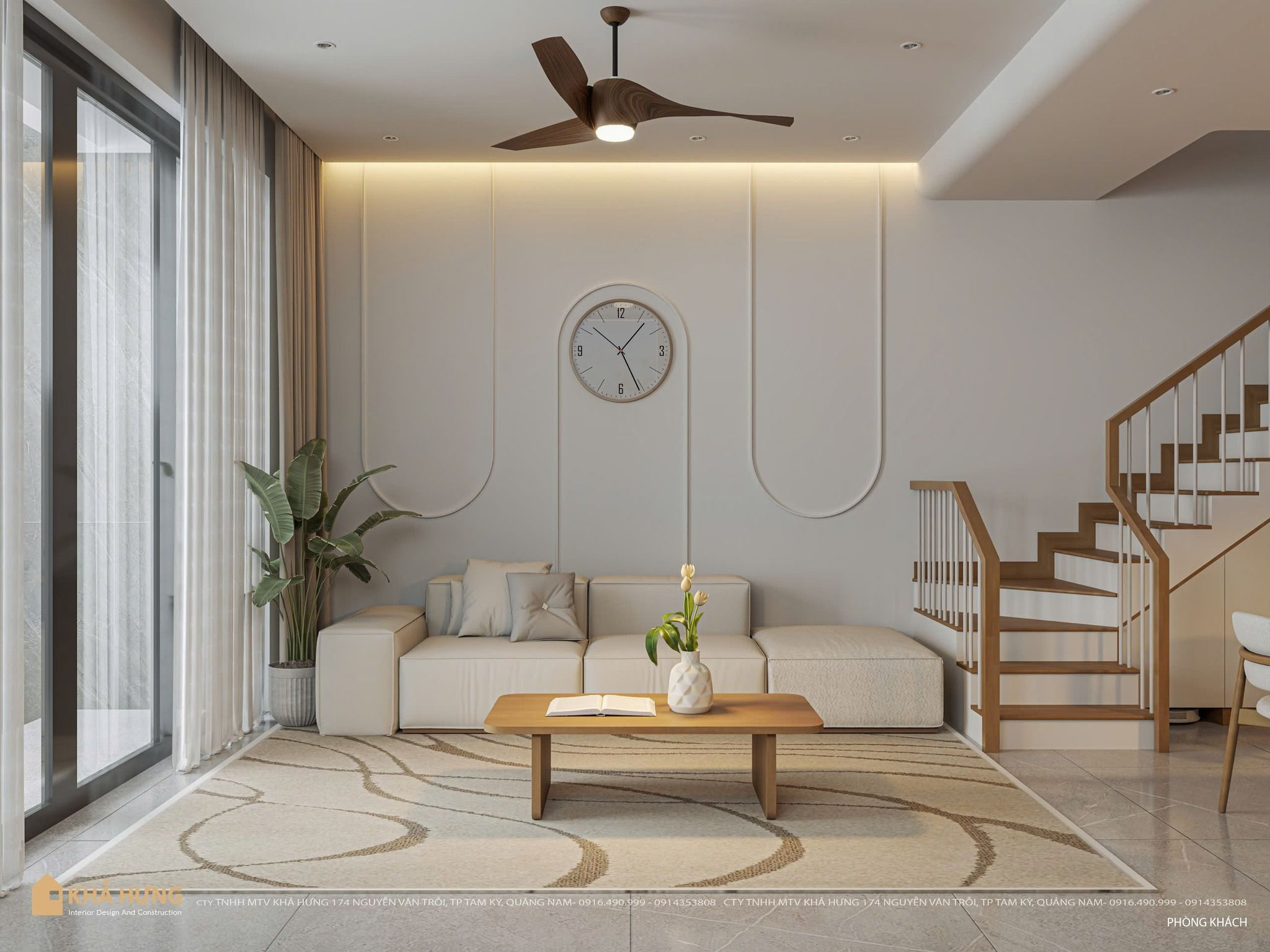HN House - Không gian sống tiện nghi trên lô đất 8x16.6m