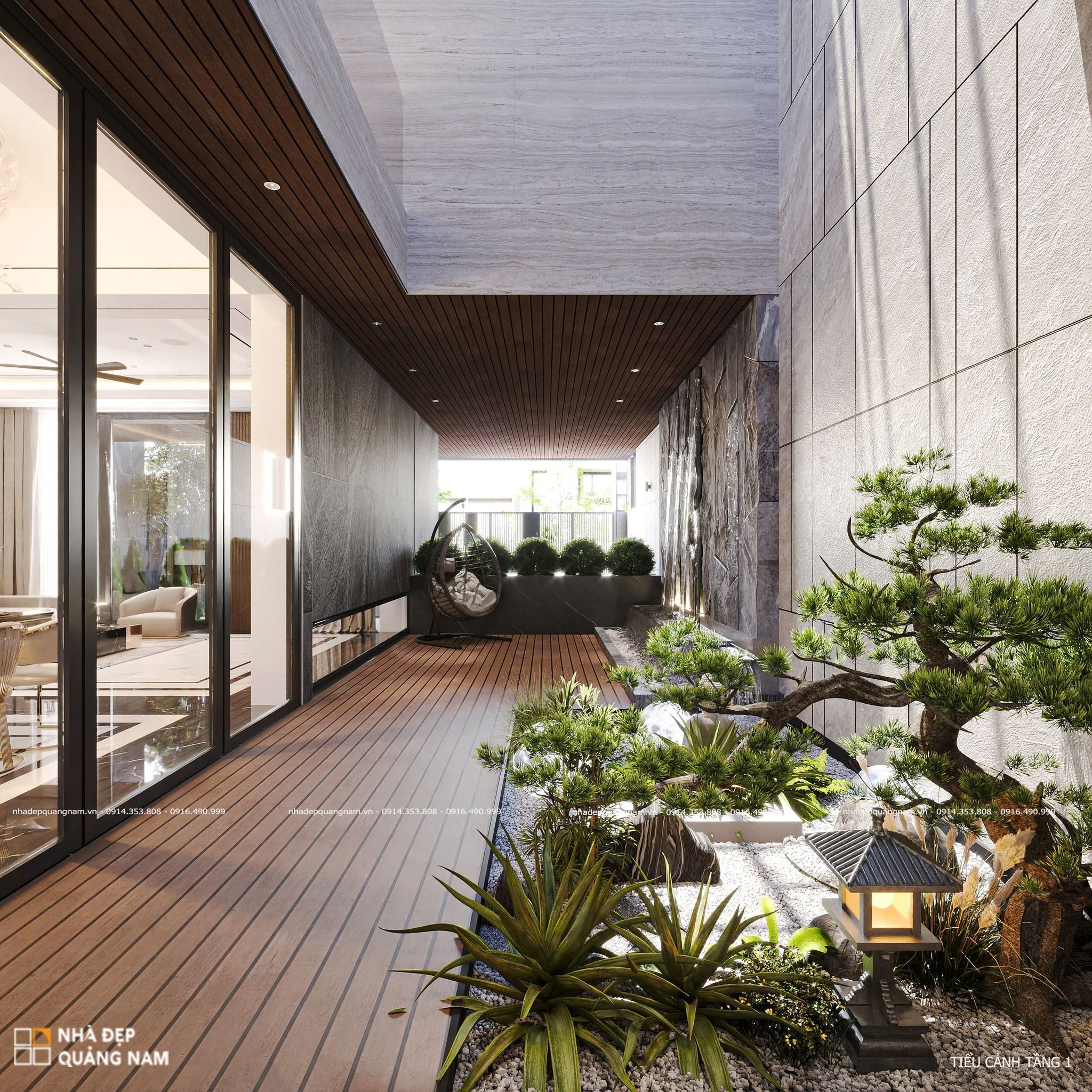 QH Villa - Kiến trúc hiện đại 200m2 luxury mang đậm dấu ấn cá nhân