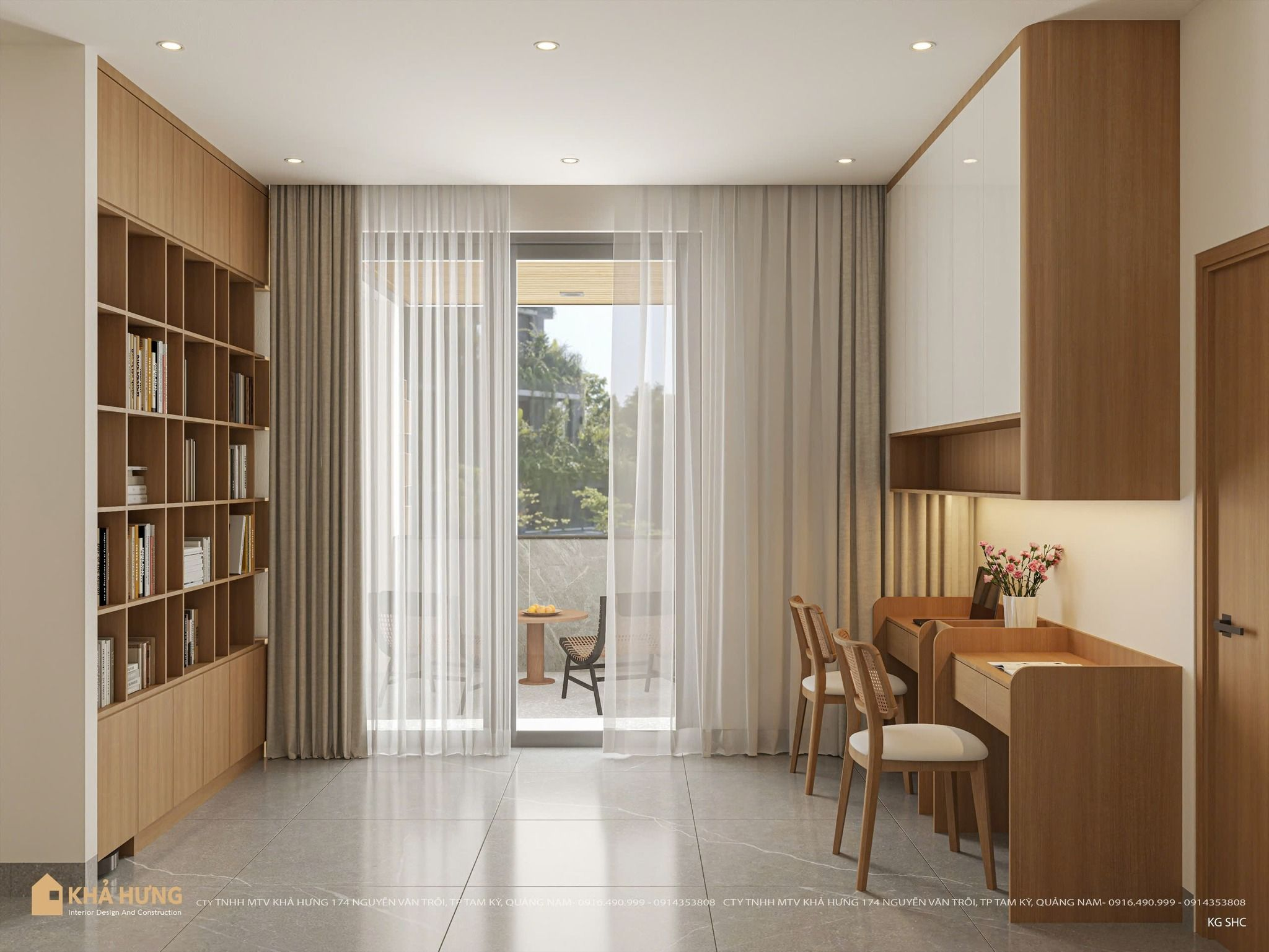 HN House - Không gian sống tiện nghi trên lô đất 8x16.6m