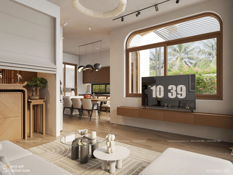 TV House - Nhà phố mộc mạc đậm chất riêng dành cho vợ chồng trẻ