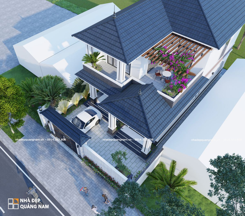 Thi công nhà trọn gói Hội An tại nhà đẹp Quảng Nam