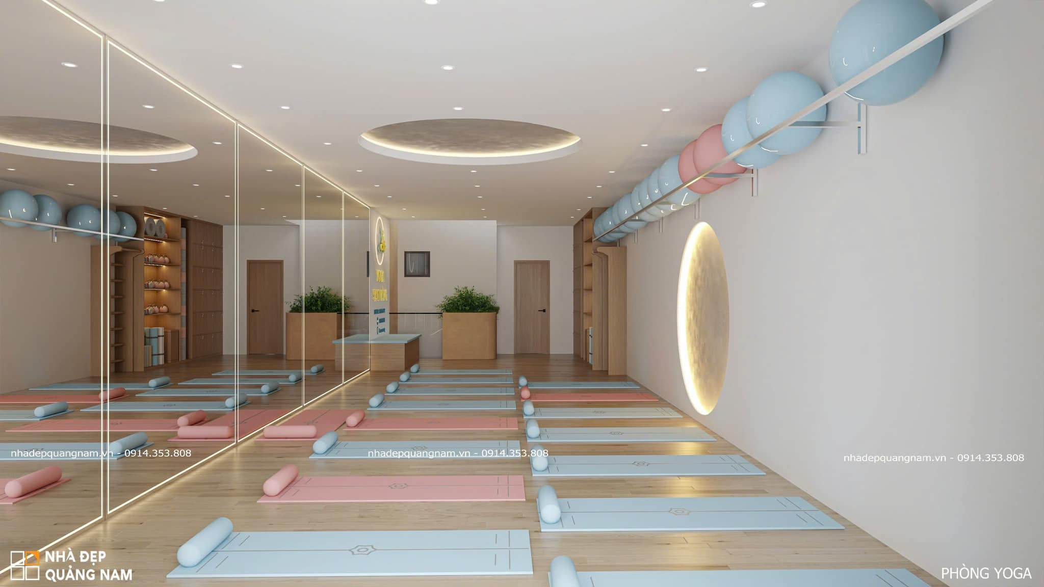Phòng tập yoga DC House