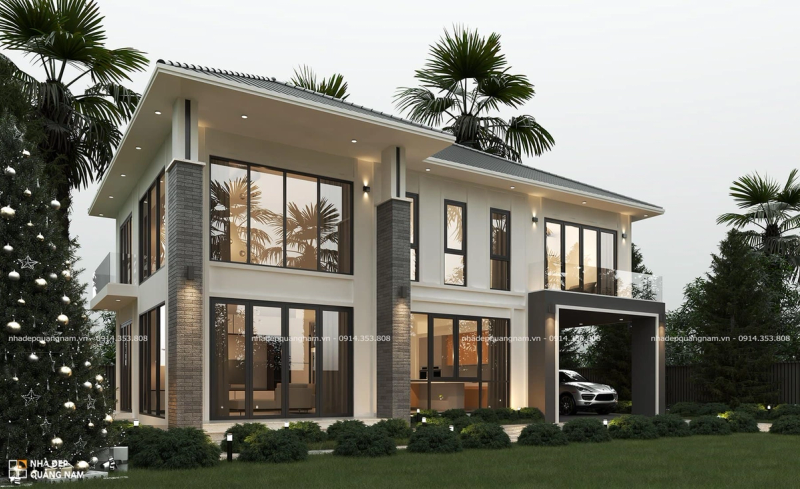 Q Villa - Biệt thự hiện đại đậm chất Châu Âu 
