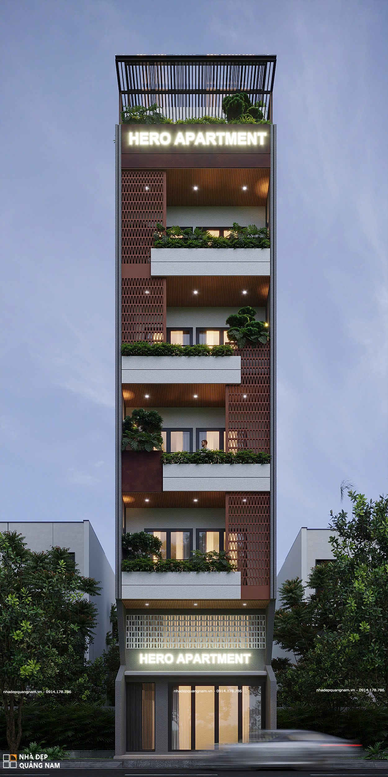 HERO APARTMENT - Căn hộ 6 tầng tại Mai Hắc Đế