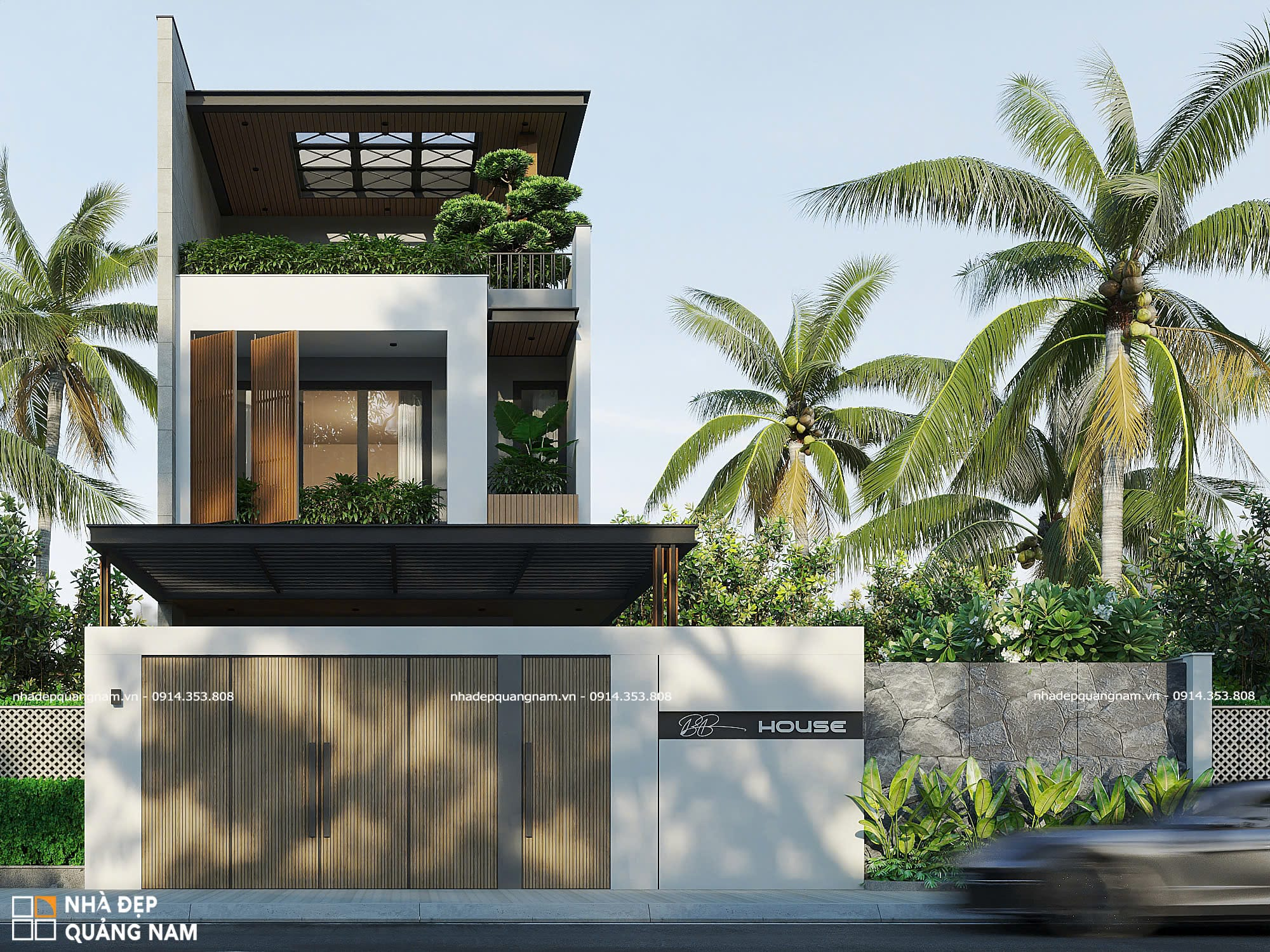 BB House - Nhà phố hiện đại 3 tầng tại Đà Nẵng