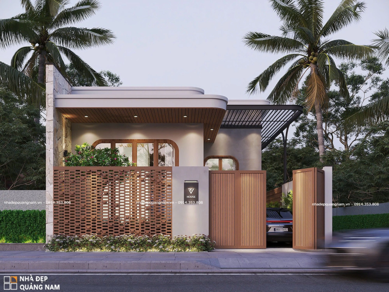 TV House - Nhà phố mộc mạc đậm chất riêng dành cho vợ chồng trẻ