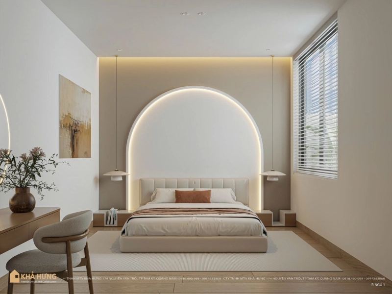 HN House - Không gian sống tiện nghi trên lô đất 8x16.6m