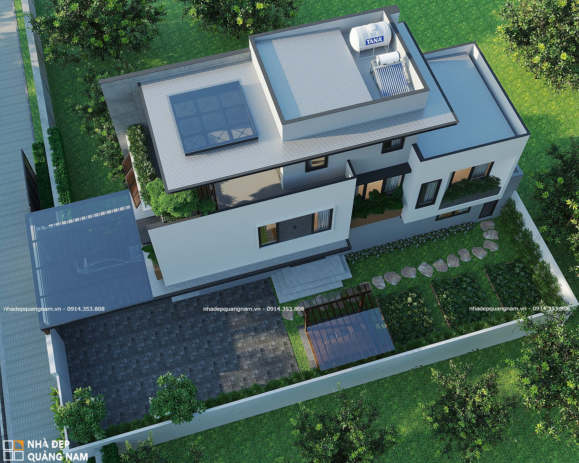BB House - Nhà phố hiện đại 3 tầng tại Đà Nẵng