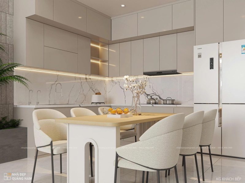 QH House - Nhà phố lệch tầng đầy đủ tiện nghi