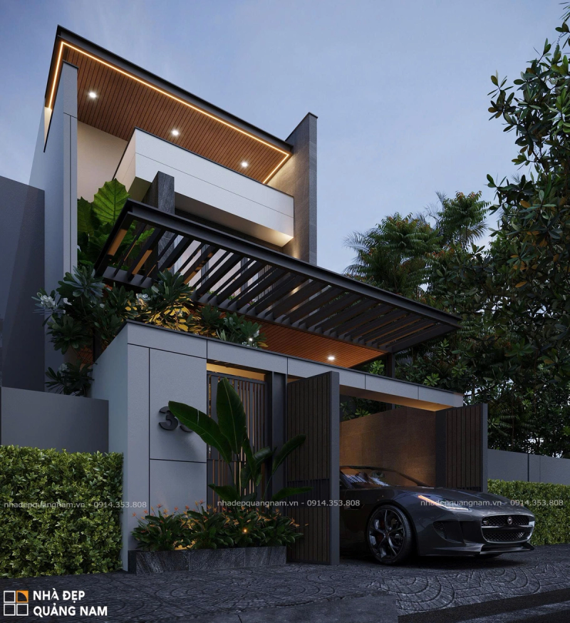 TH House - Không gian sống trọn vẹn trên diện tích 5x22m