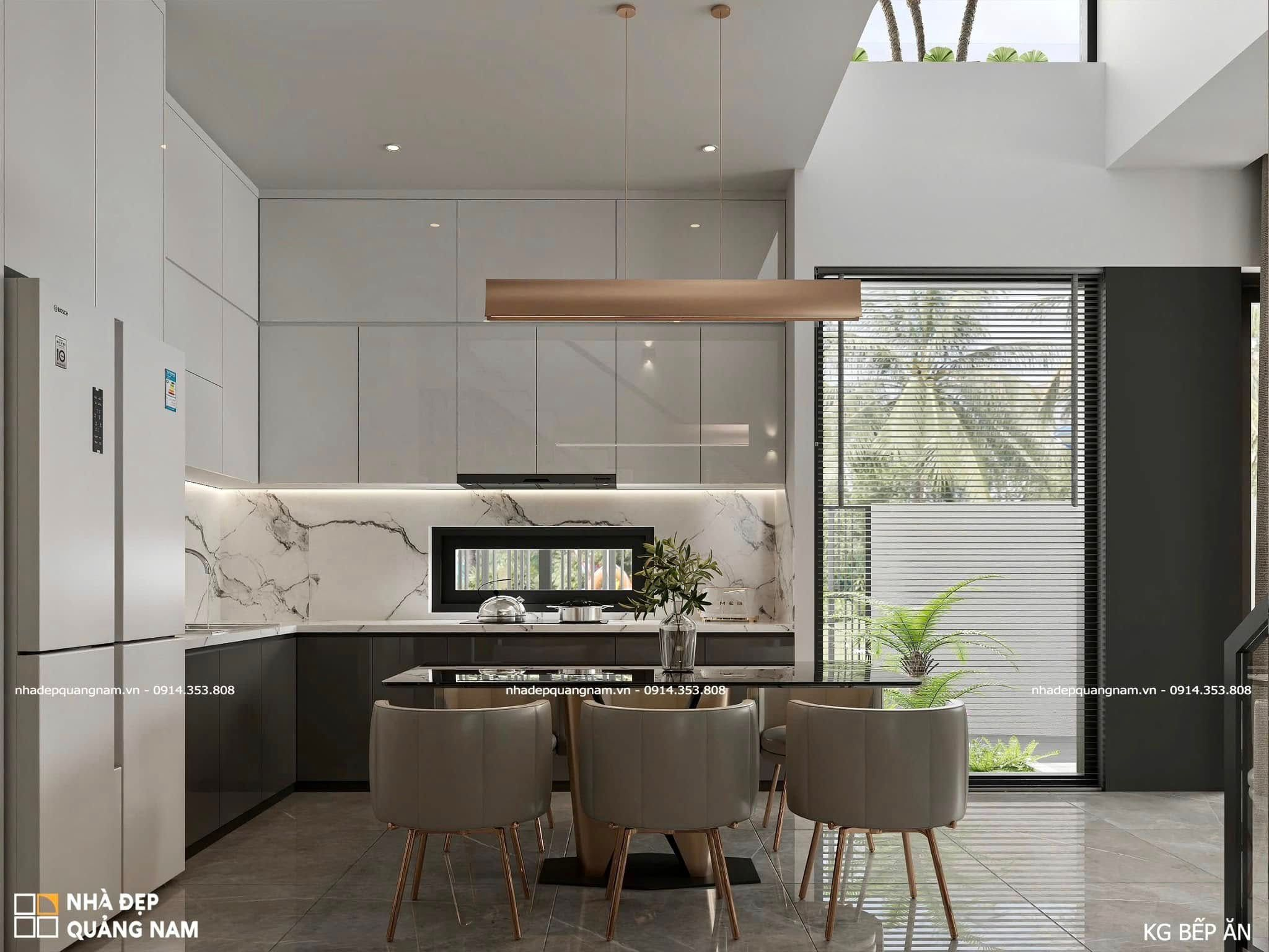 BN House - Nhà phố 2 mặt tiền hiện đại xanh - sáng - thoáng tại Tam Kỳ