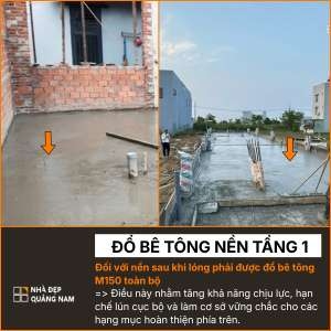 Đổ bê tông sàn