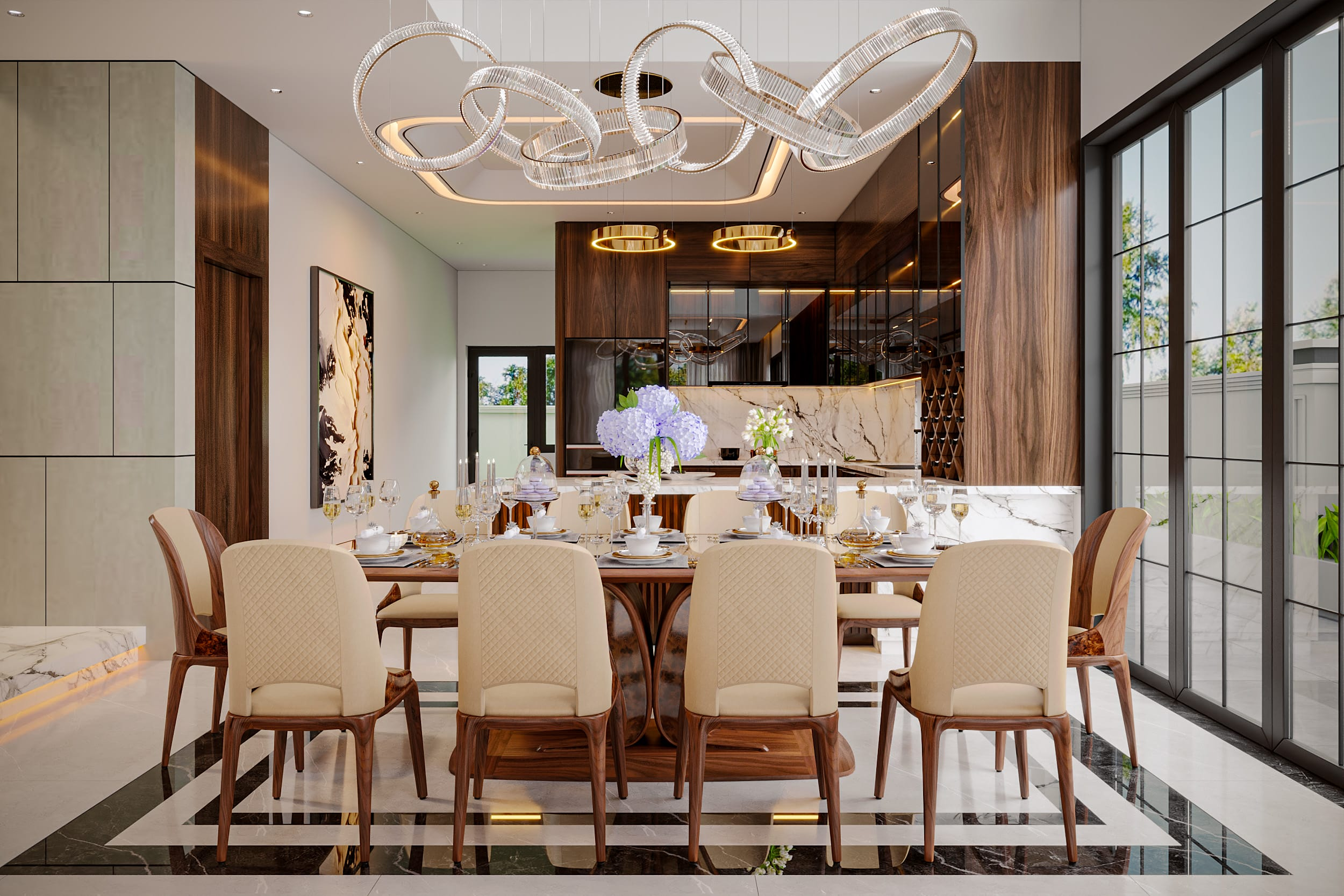 AT HOUSE - Mẫu nhà phố hiện đại 2 tầng 13x35m 